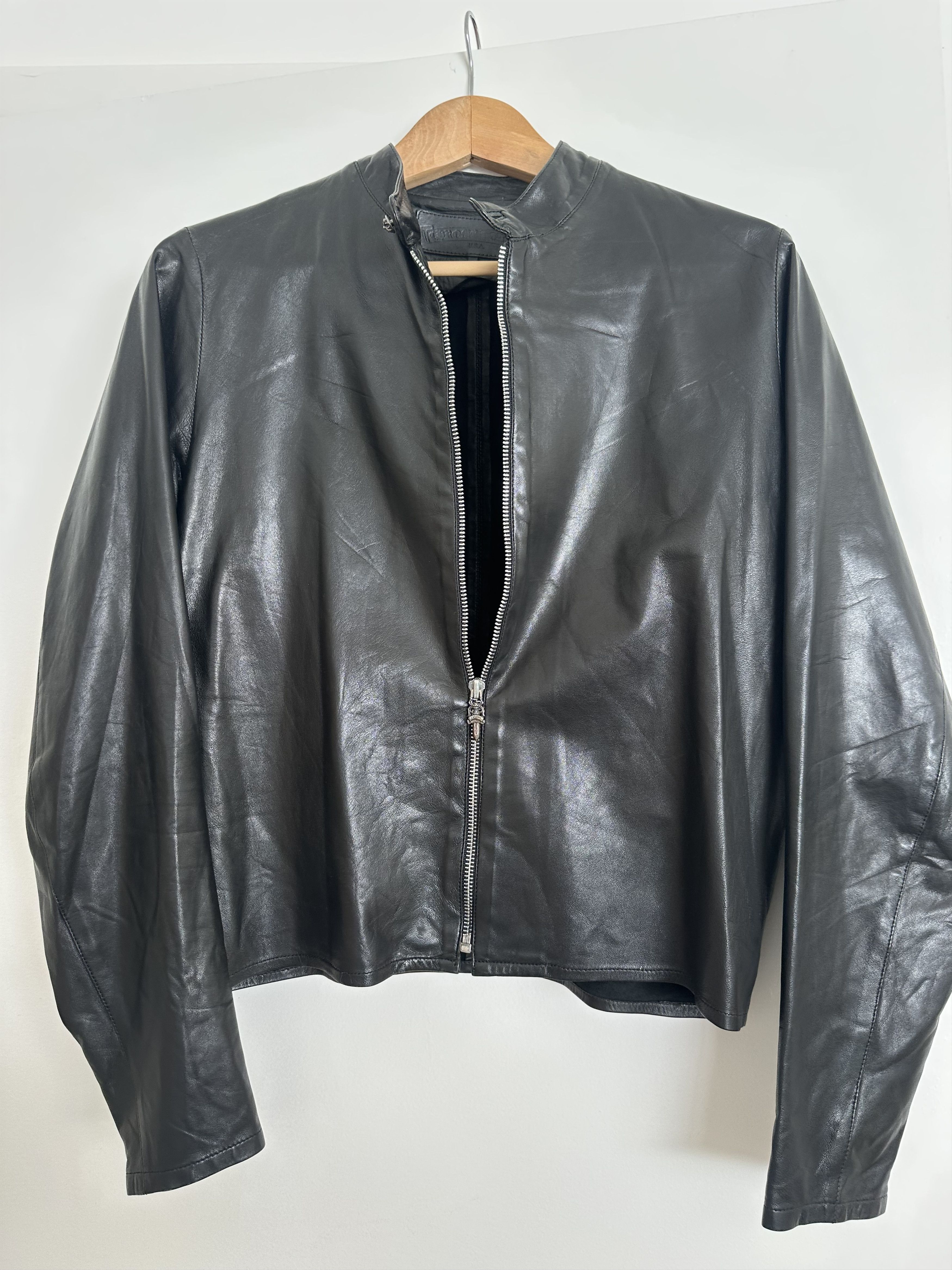 Chrome Hearts Chrome Hearts Leather Jacket Size US M / EU 48-50 / 2 - 1 Thumbnail