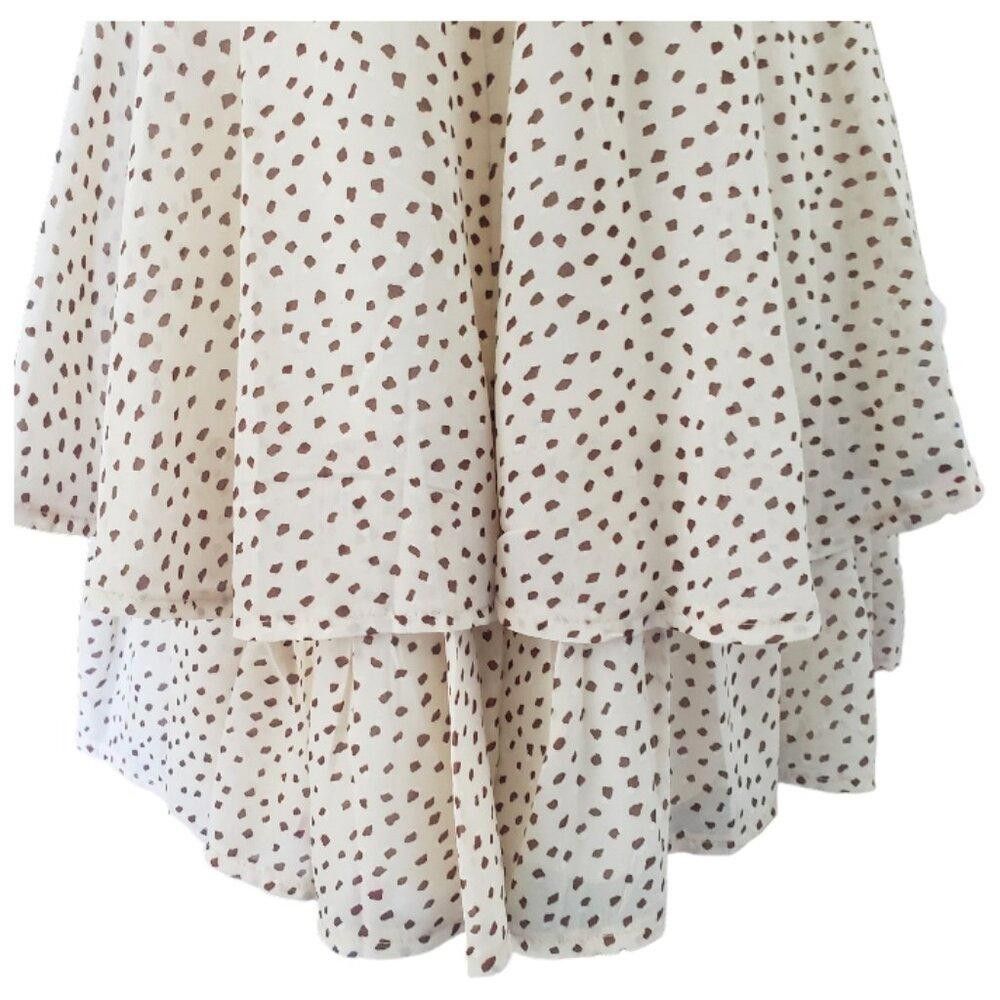 Designer CT292 Princess Polly Polka Dot Playsuit Top 10 Size 32" / US 10 / IT 46 - 3 Thumbnail