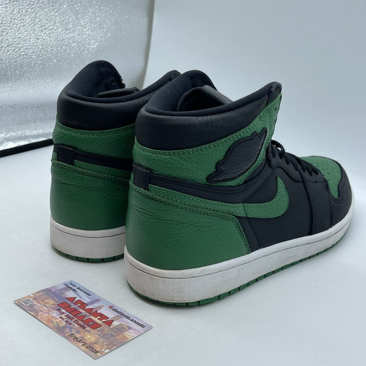 Jordan Brand Air Jordan 1 high pine green 2.0 Size US 10.5 / EU 43-44 - 5 Thumbnail