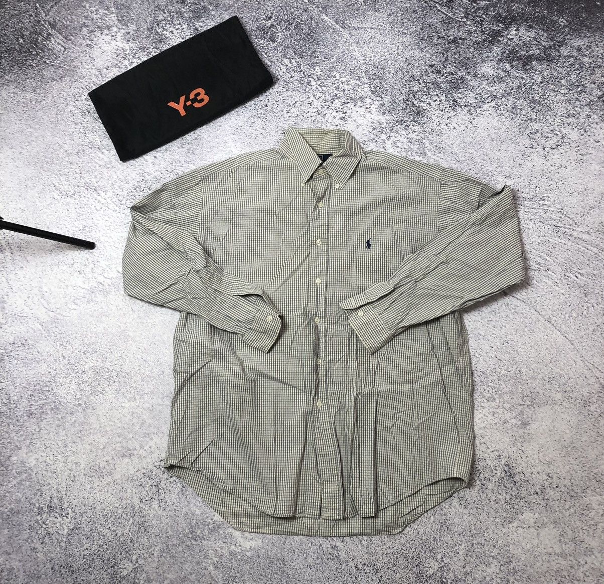 Polo Ralph Lauren Men’s vintage polo Ralph Lauren size L y2k drill ykk Size US L / EU 52-54 / 3 - 1 Thumbnail