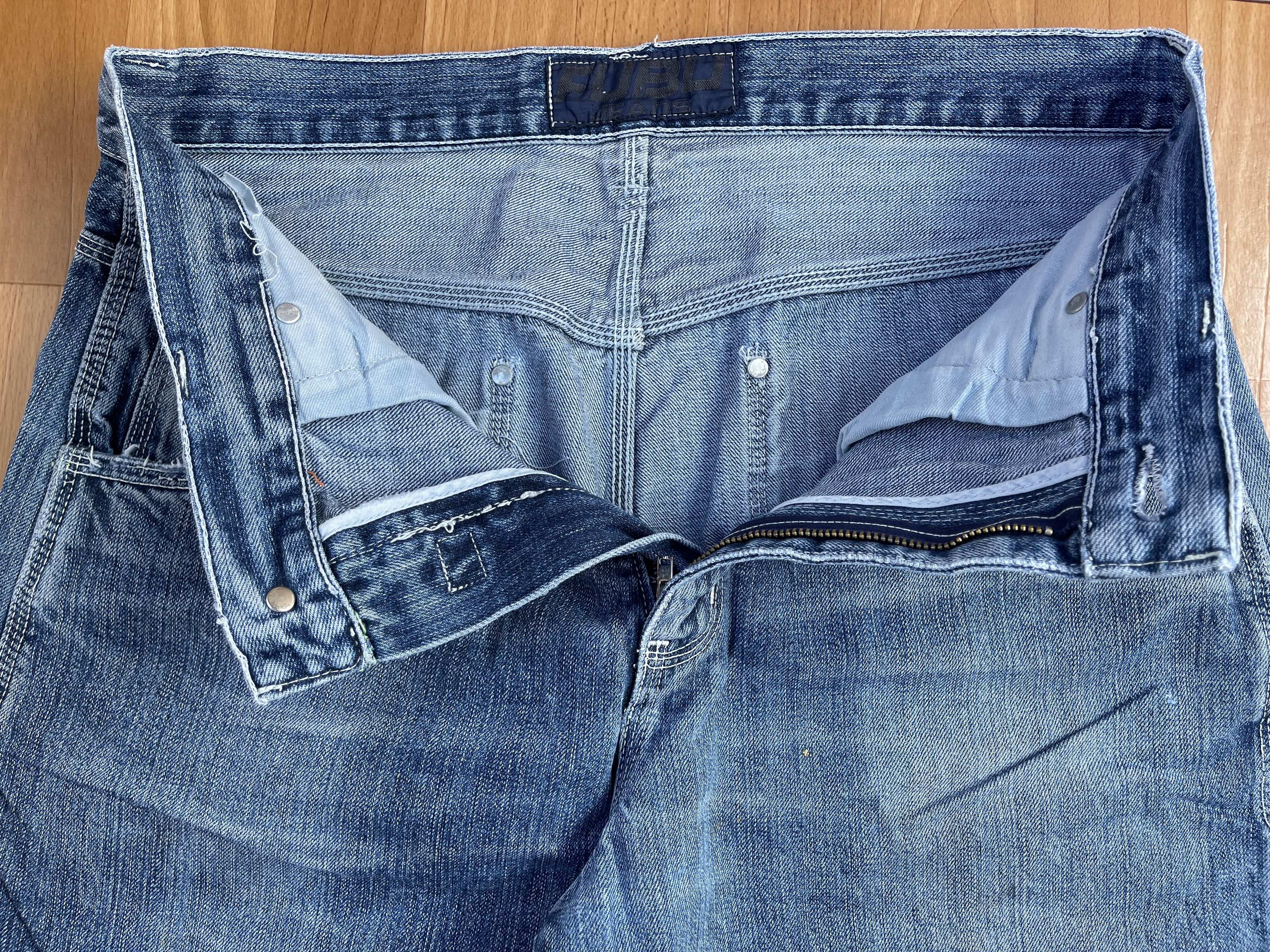 Fubu FUBU jeans, vintage baggy jeans, 90s hip hop skater Y2K 34 Size US 34 / EU 50 - 4 Thumbnail