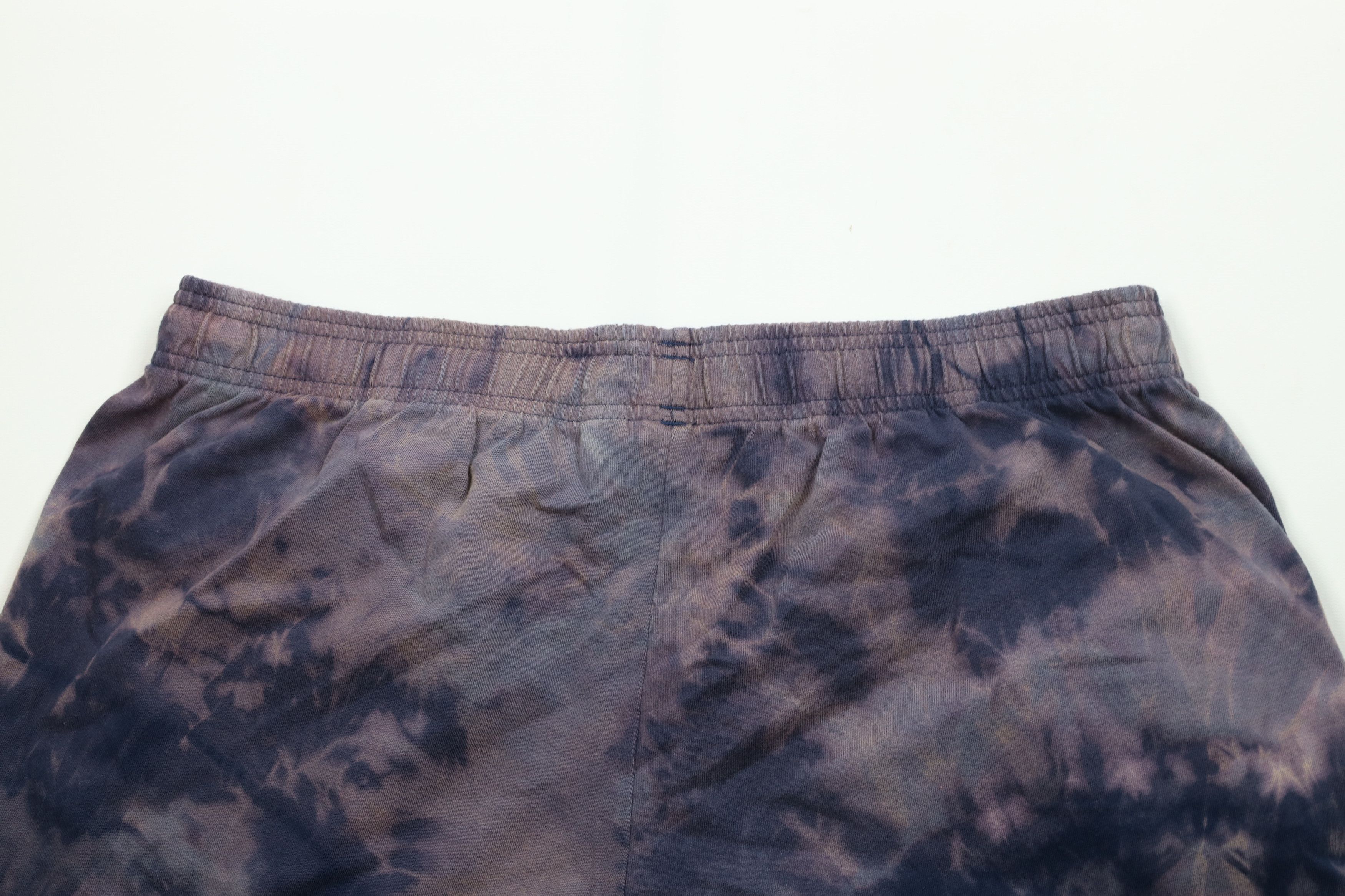 Adidas Vintage Y2K Adidas Big Logo Acid Wash Sweatpants Shorts Blue Size US 36 / EU 52 - 9 Thumbnail