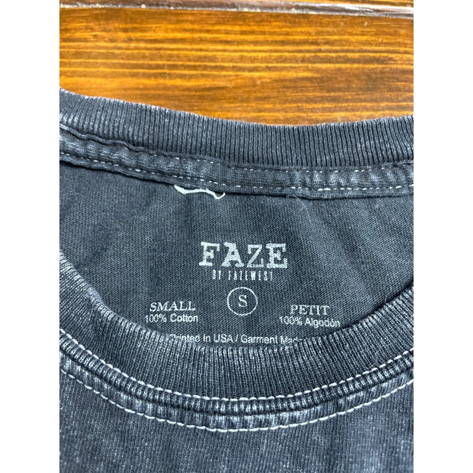 Vintage Fazewest Shirt Mens Small Black Mountain Distressed Shirt Size US S / EU 44-46 / 1 - 6 Thumbnail