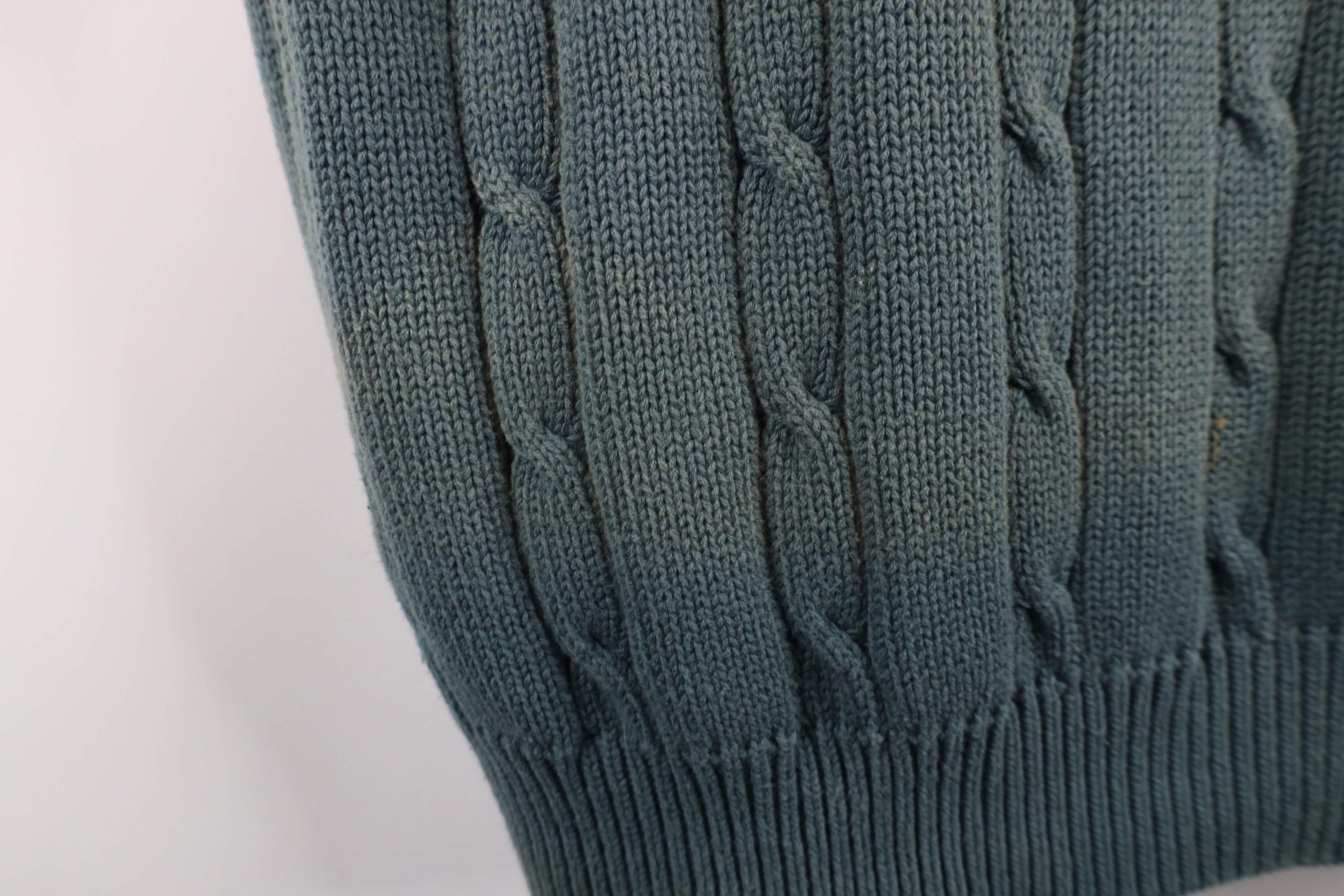 Vintage Vintage 90s Out 1998 US Open Golf Cable Knit Sweater Vest Size US XL / EU 56 / 4 - 6 Thumbnail