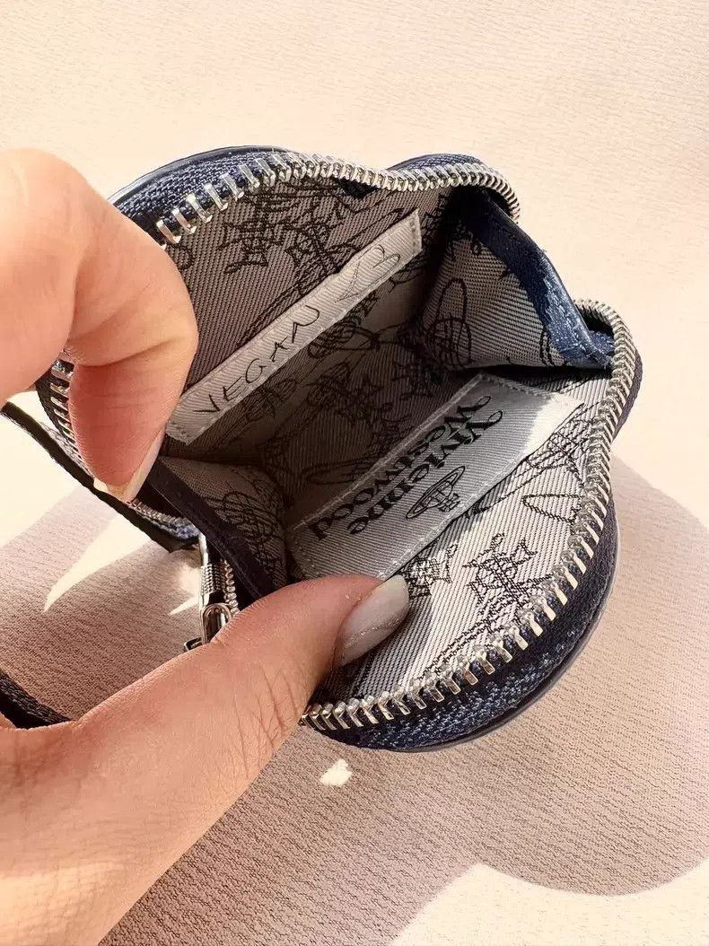 Vivienne Westwood Vivienne Westwood Navy blue small heart coin purse Size ONE SIZE - 9 Thumbnail