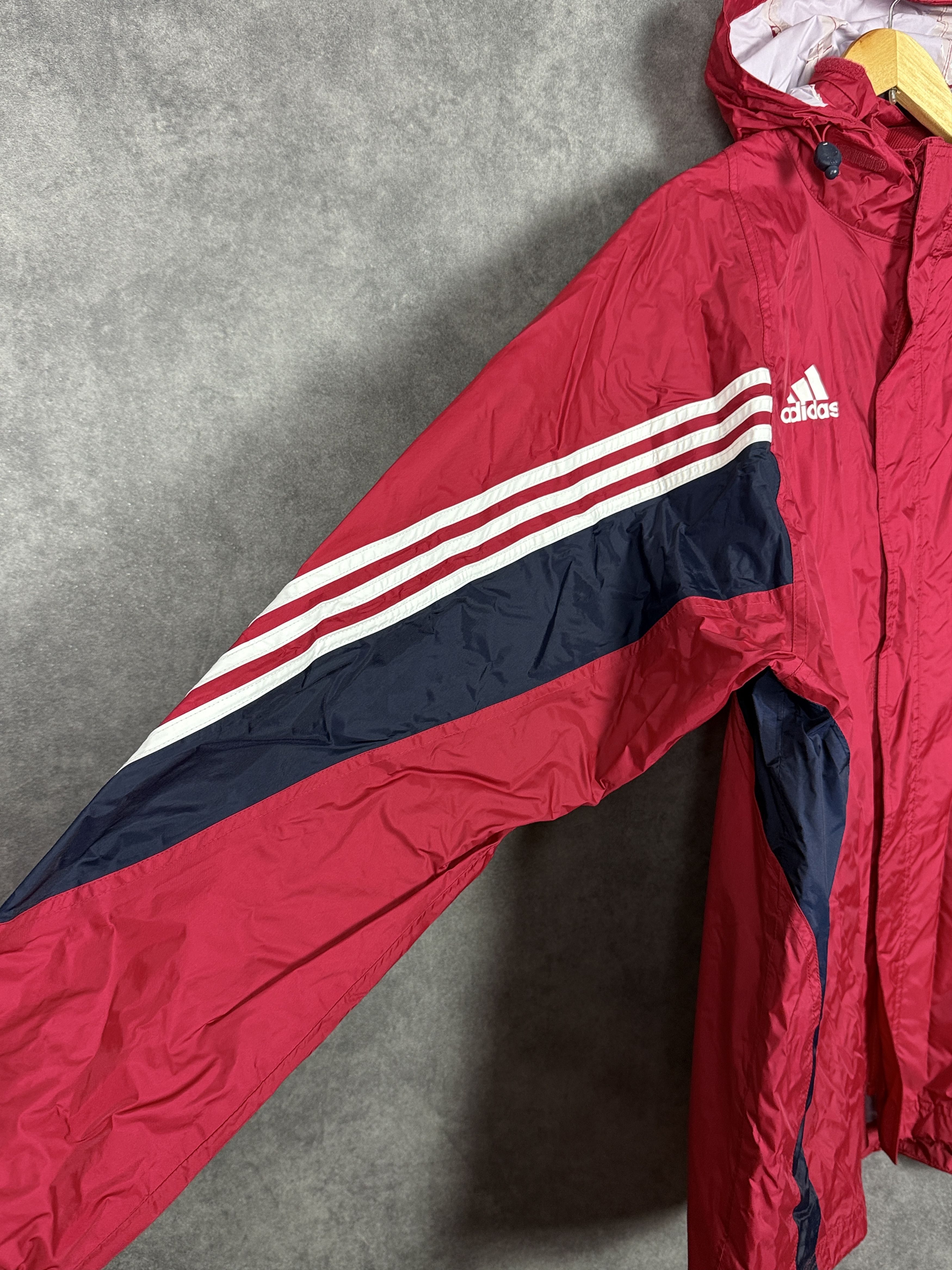 Adidas Adidas Bayern Munich windbreaker waterproof 2003 vintage Size US L / EU 52-54 / 3 - 4 Thumbnail