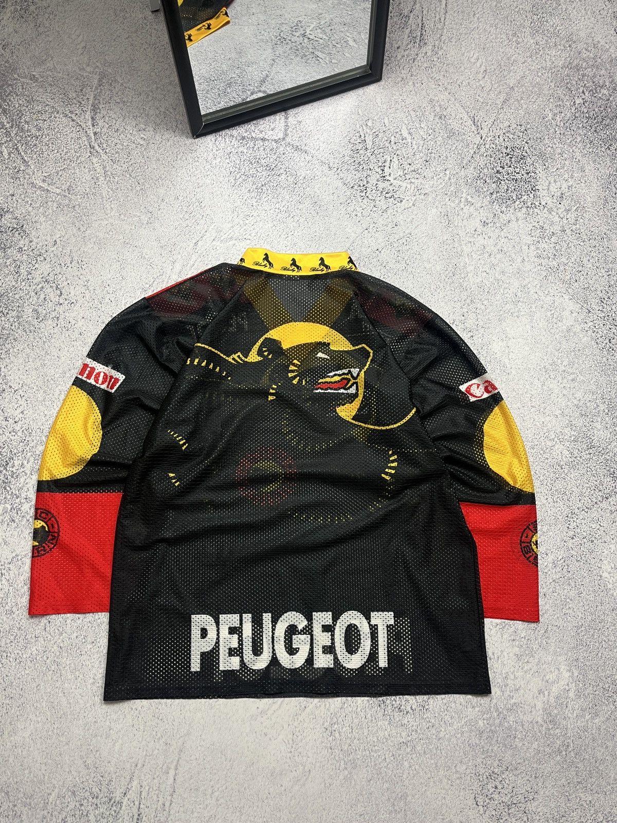 Vintage Vintage SC Bern 1995-1996 Hockey Jersey Peugeot Switzerland Size US L / EU 52-54 / 3 - 9 Thumbnail
