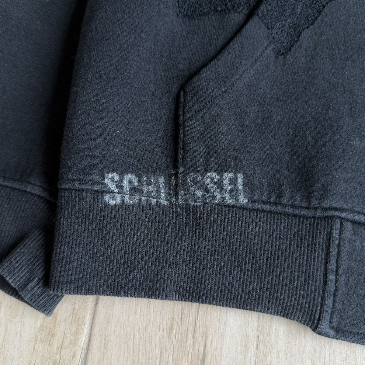 Schlussel Terry Cloth Inverted Fabric Patches Hoodie Size US M / EU 48-50 / 2 - 4 Thumbnail