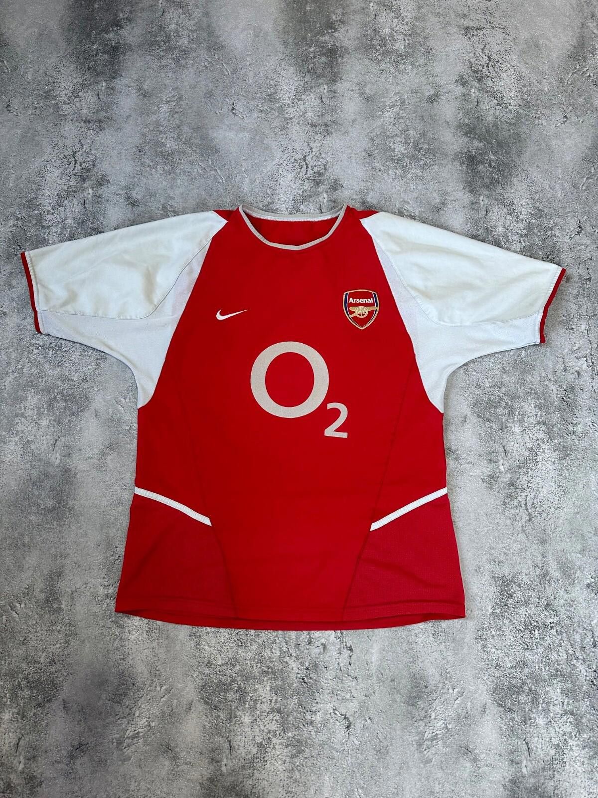 Nike Arsenal 2002/2004 Nike Home Football Shirt Soccer Jersey S Size US S / EU 44-46 / 1 - 1 Thumbnail