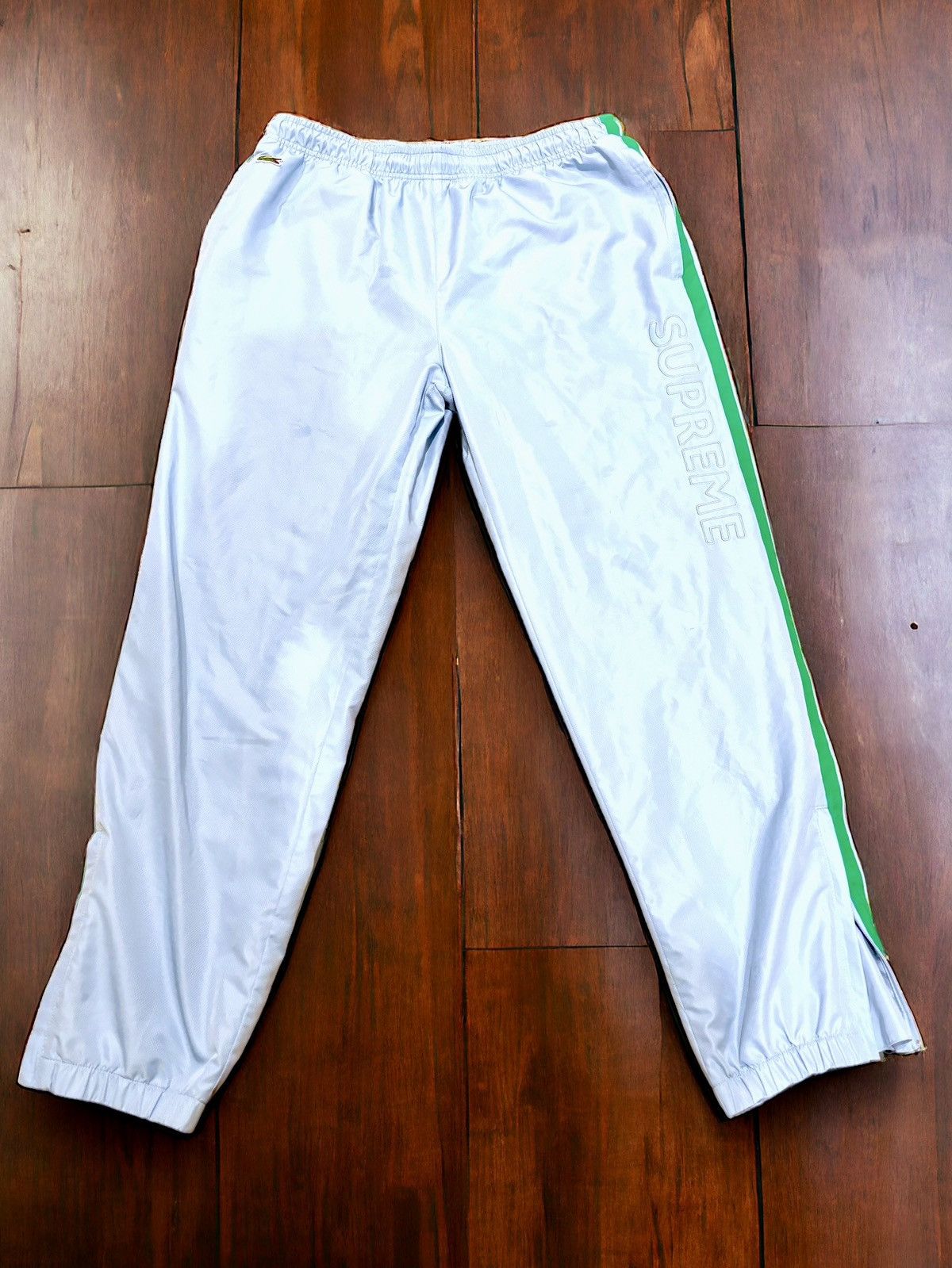 image of Lacoste Track Pants Light Blue Fw19, Men's (Size 33)