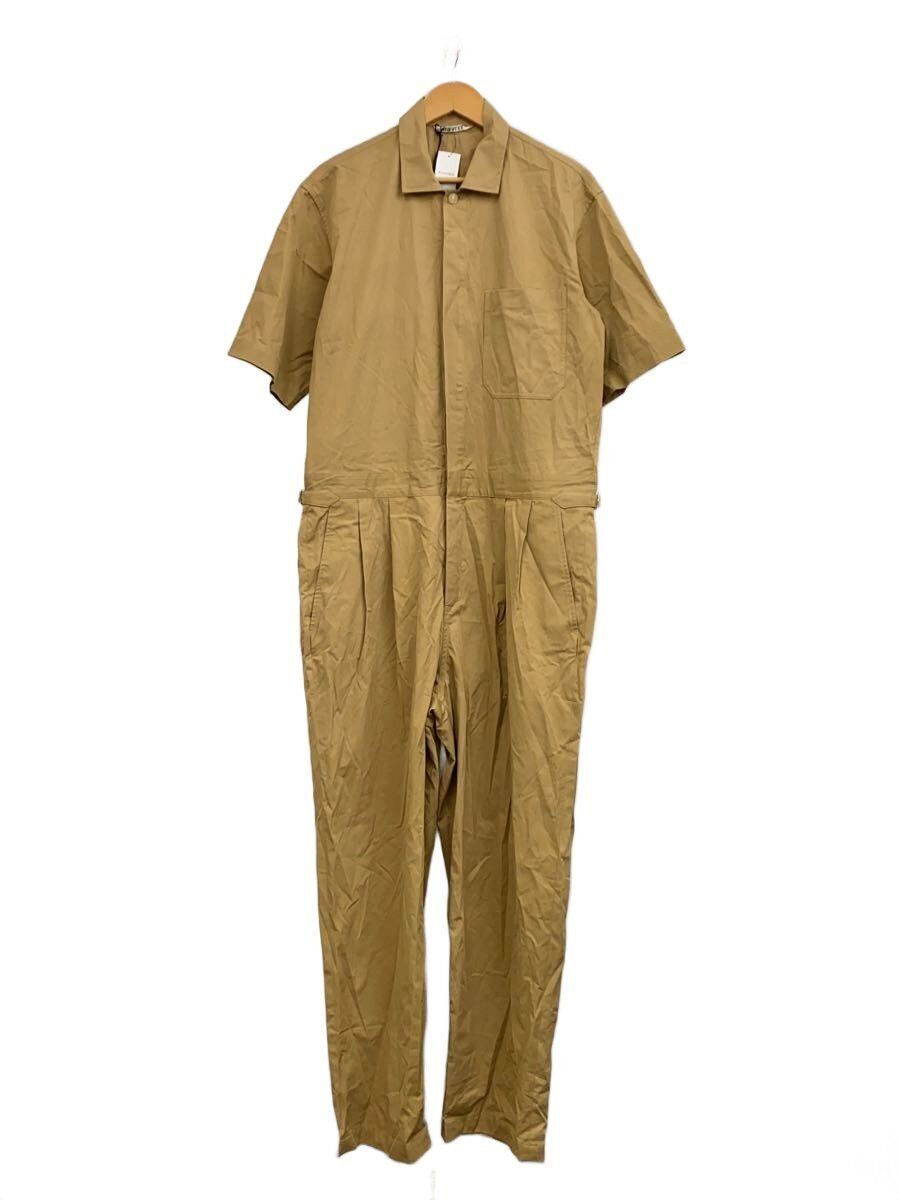 Auralee Beige Cotton Washed Cavalry Twill Jumpsuit 19ss Size US XL / EU 56 / 4 - 1 Thumbnail
