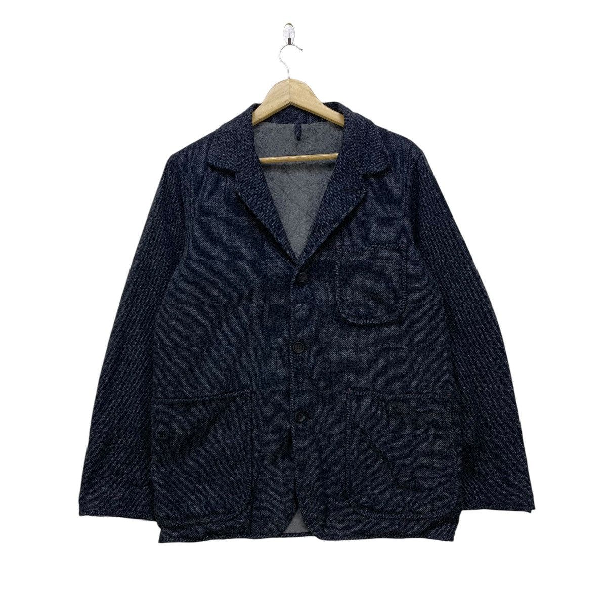 45rpm × Beams Plus × Indigo Italian Designer TBM Inspired 45rpm Japan Jacket Size US M / EU 48-50 / 2 - 2 Thumbnail