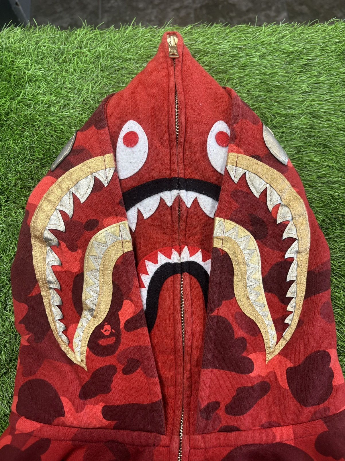Bape Bape double shark full zip up hoodie Size US XL / EU 56 / 4 - 1 Thumbnail