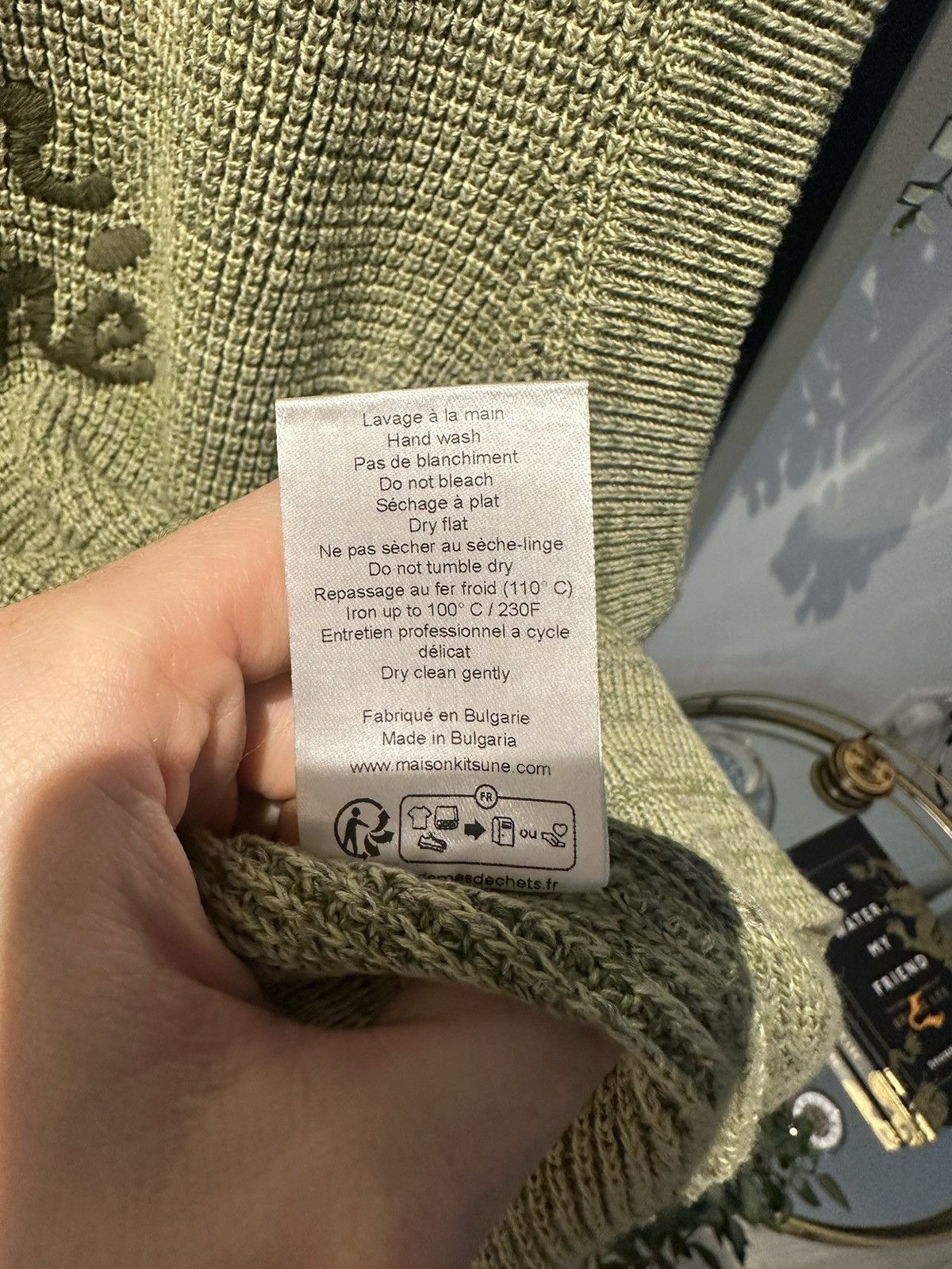 Maison Kitsune Maison Kitsune Oversized Knit Vest Size US L / EU 52-54 / 3 - 6 Thumbnail