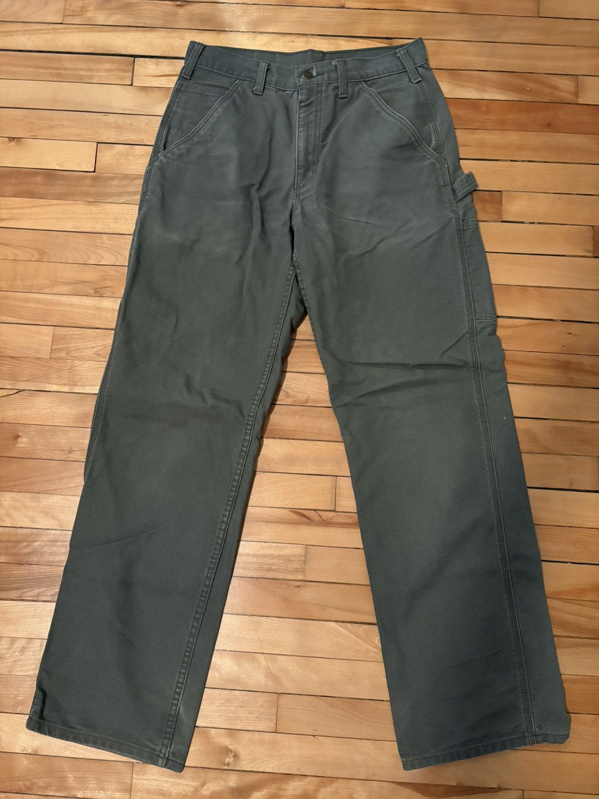 Carhartt Carhartt loose fit khaki carpenter pants Size US 30 / EU 46 - 1 Thumbnail