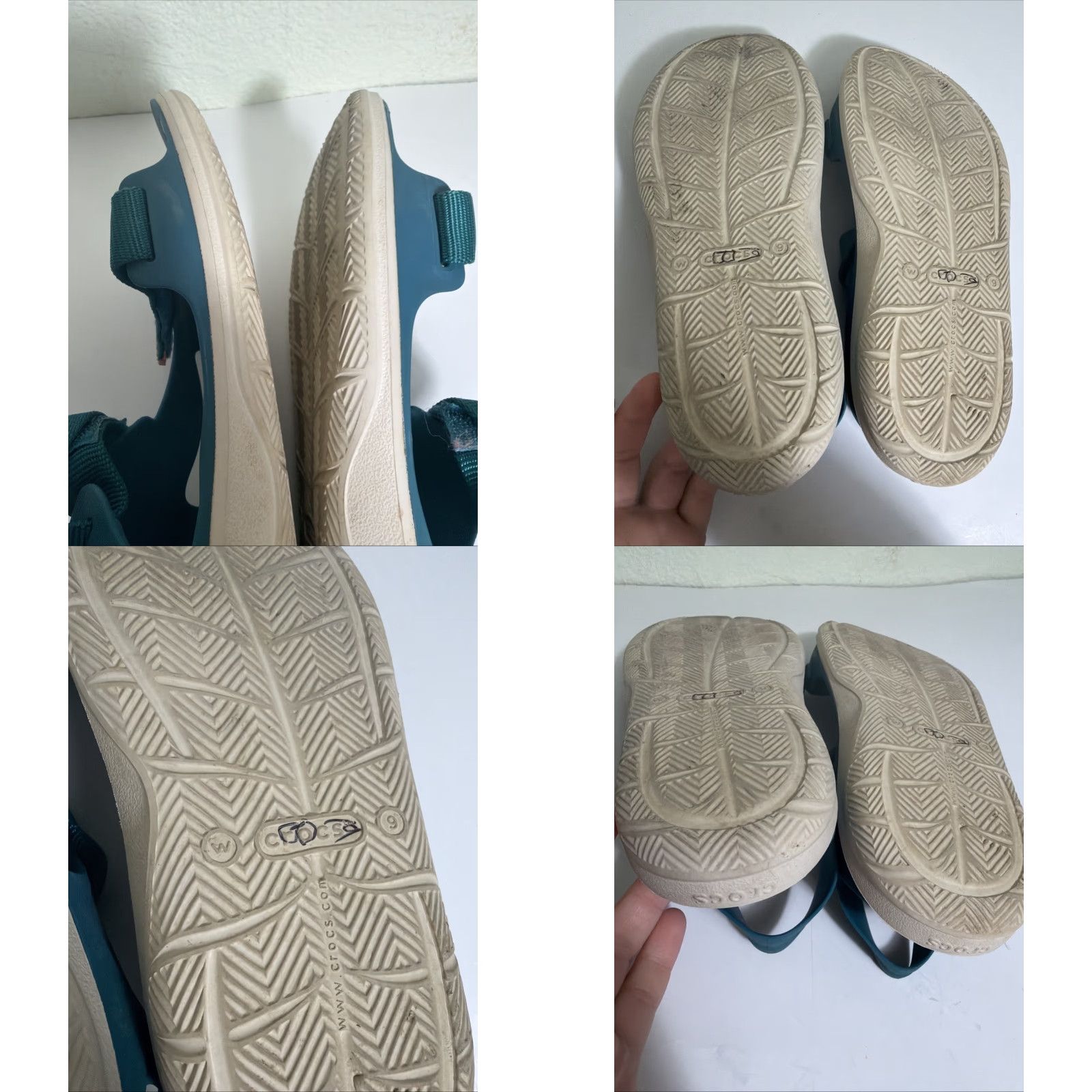 Crocs Crocs Swiftwater Expedition Sandal Adjustable Women Size 9 Juniper/Stucco Beige Fisherman Rubber Shoes Sandal Size US 9 / IT 39 - 10 Thumbnail