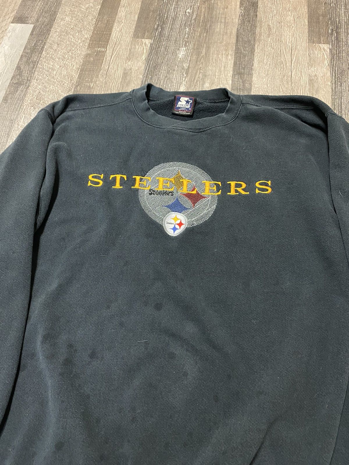Starter × Vintage 90’s Vintage Made in USA Starter Pittsburgh Steelers Grail Size US L / EU 52-54 / 3 - 2 Thumbnail