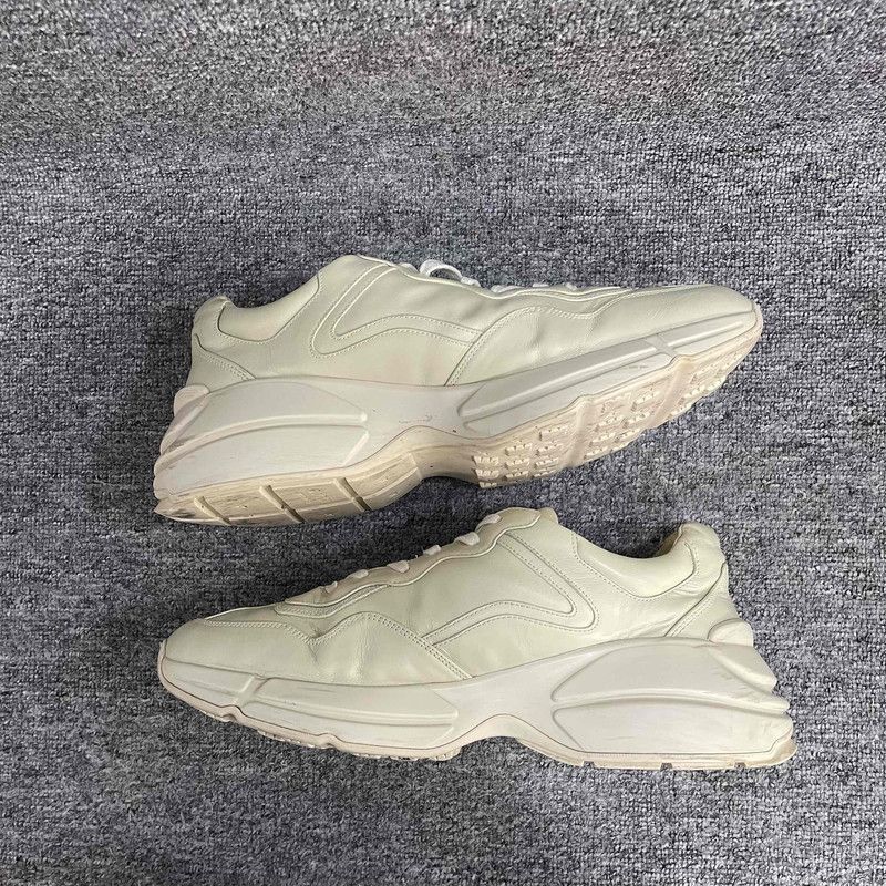 Gucci GUCCI Rhyton Logo Low-Top Dad Sneakers - Size US 10.5 / EU 43-44 - 3 Thumbnail