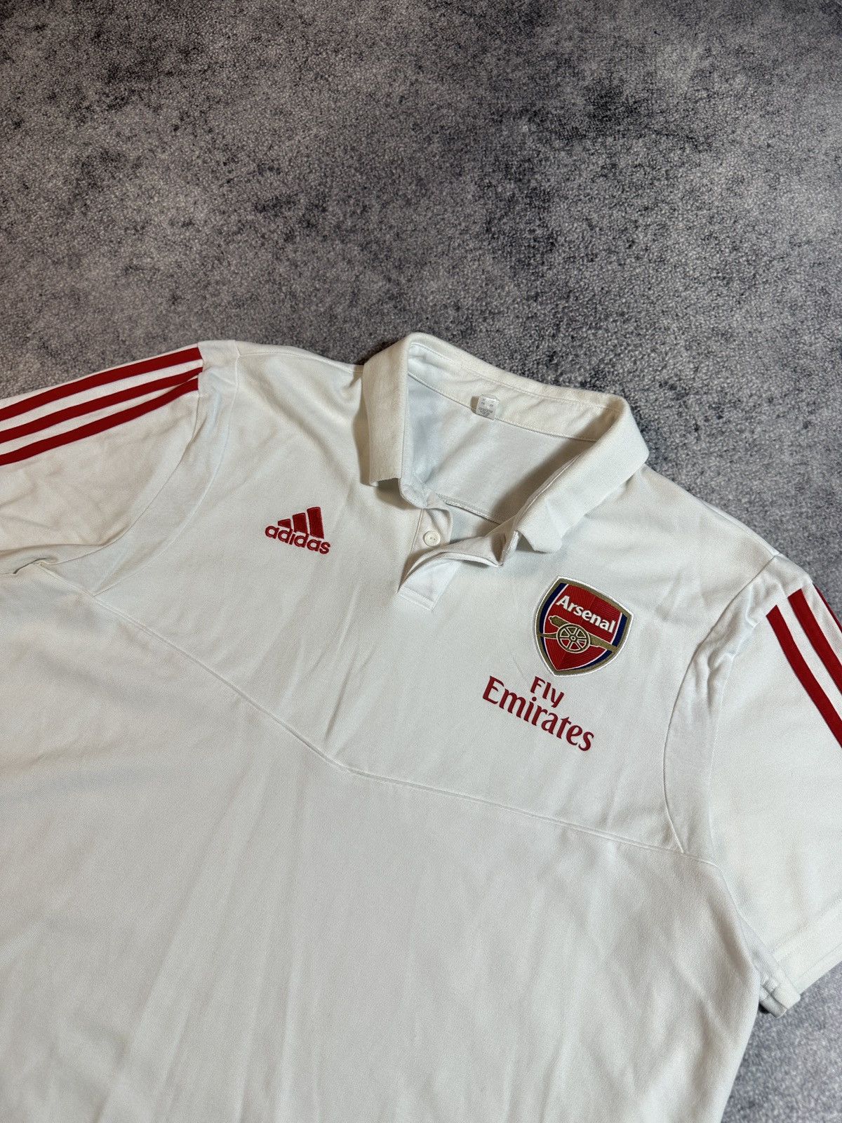 Adidas Adidas Arsenal Soccer Jersey Polo Streetwear Rare Style XL Size US XL / EU 56 / 4 - 2 Thumbnail