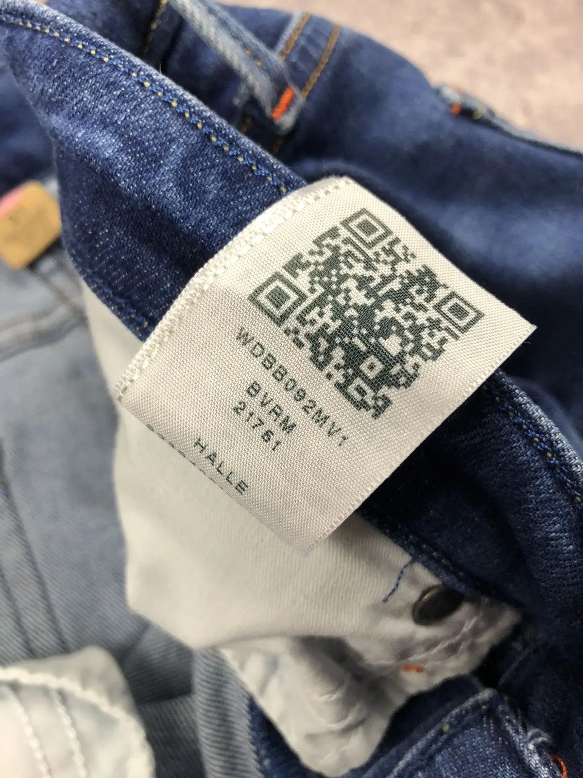 True Religion TRUE RELIGION Big Logo Denim Jeans Made in USA Streetwear Size 31" - 12 Thumbnail