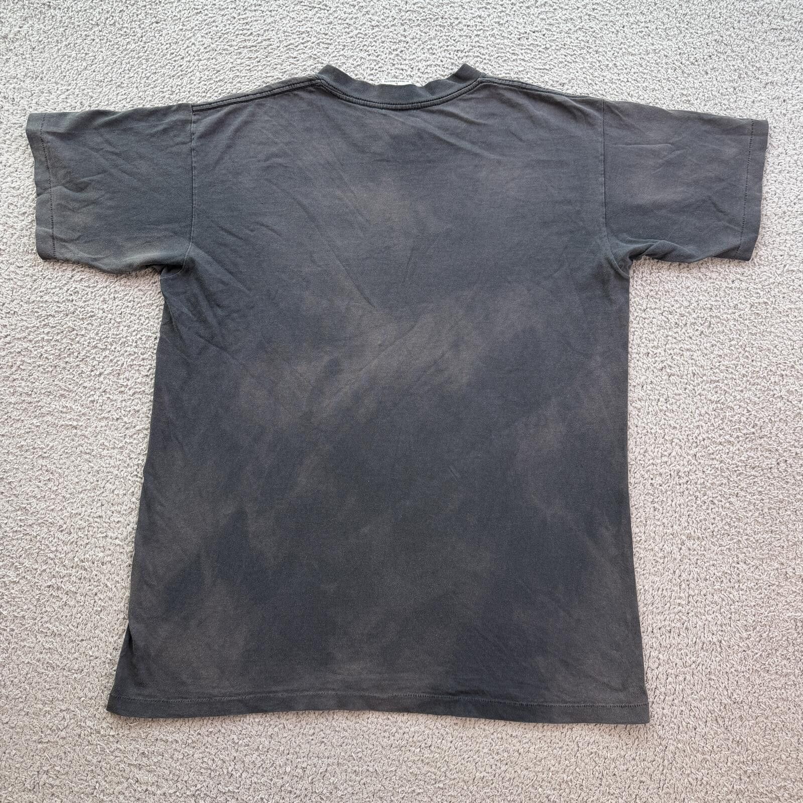 Other Vintage 90s Wolf Graphic T Shirt Made In USA Single Stitch Size US L / EU 52-54 / 3 - 2 Thumbnail