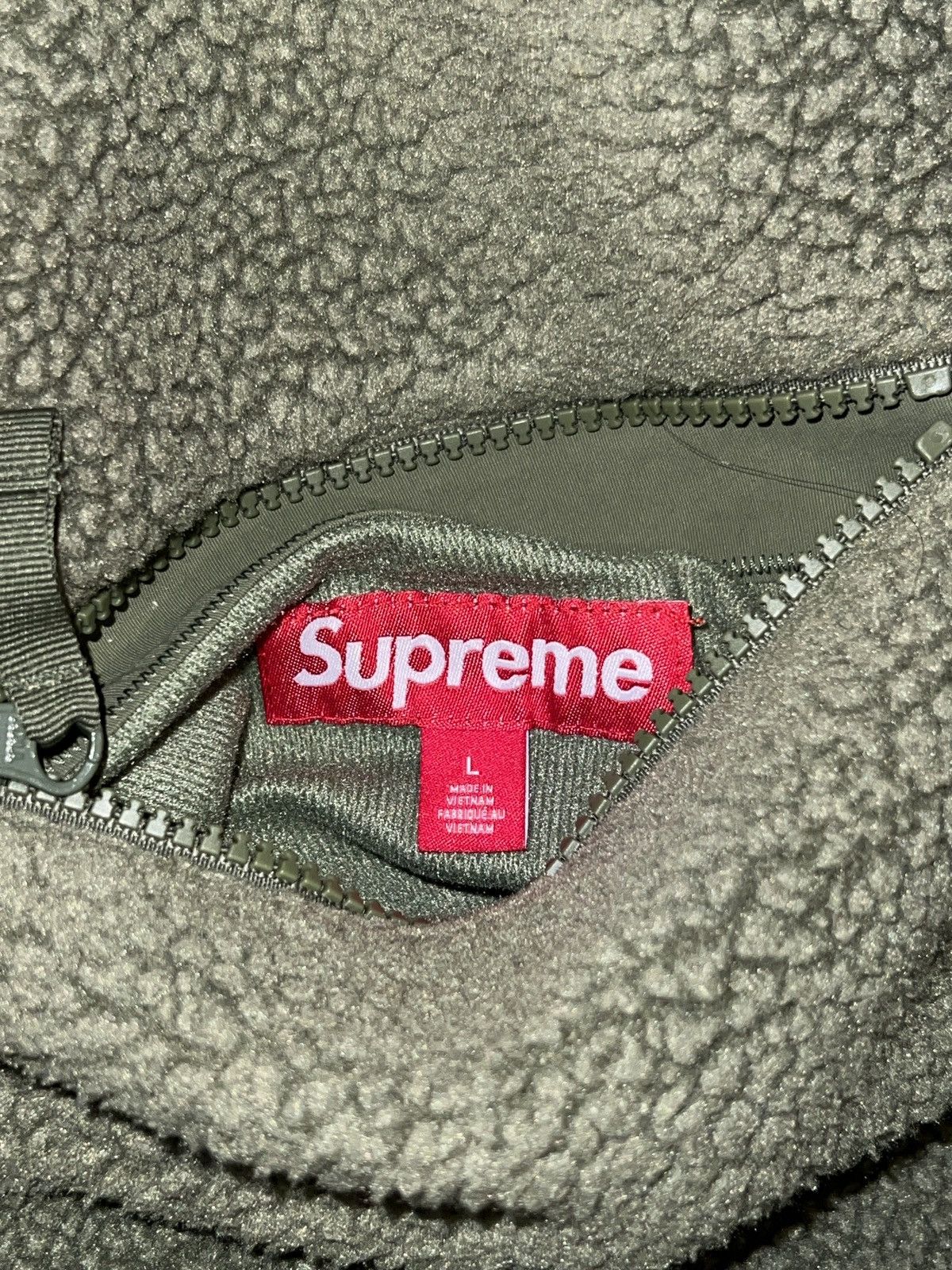 Supreme Supreme reversible shearling polartec Size US L / EU 52-54 / 3 - 5 Thumbnail
