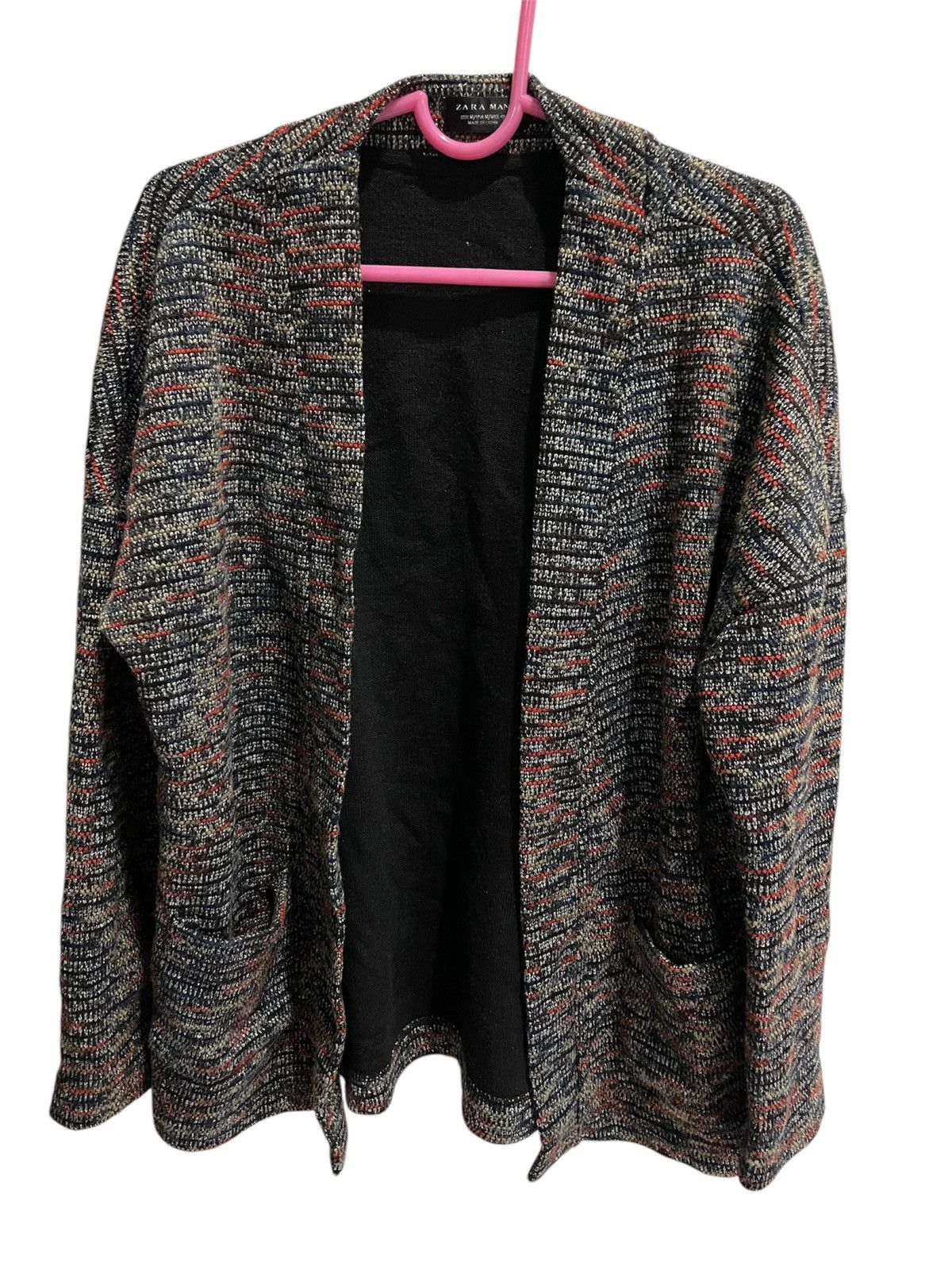 Zara ZARA MAN COLORED JACQUARD CARDIGAN Size US M / EU 48-50 / 2 - 3 Thumbnail