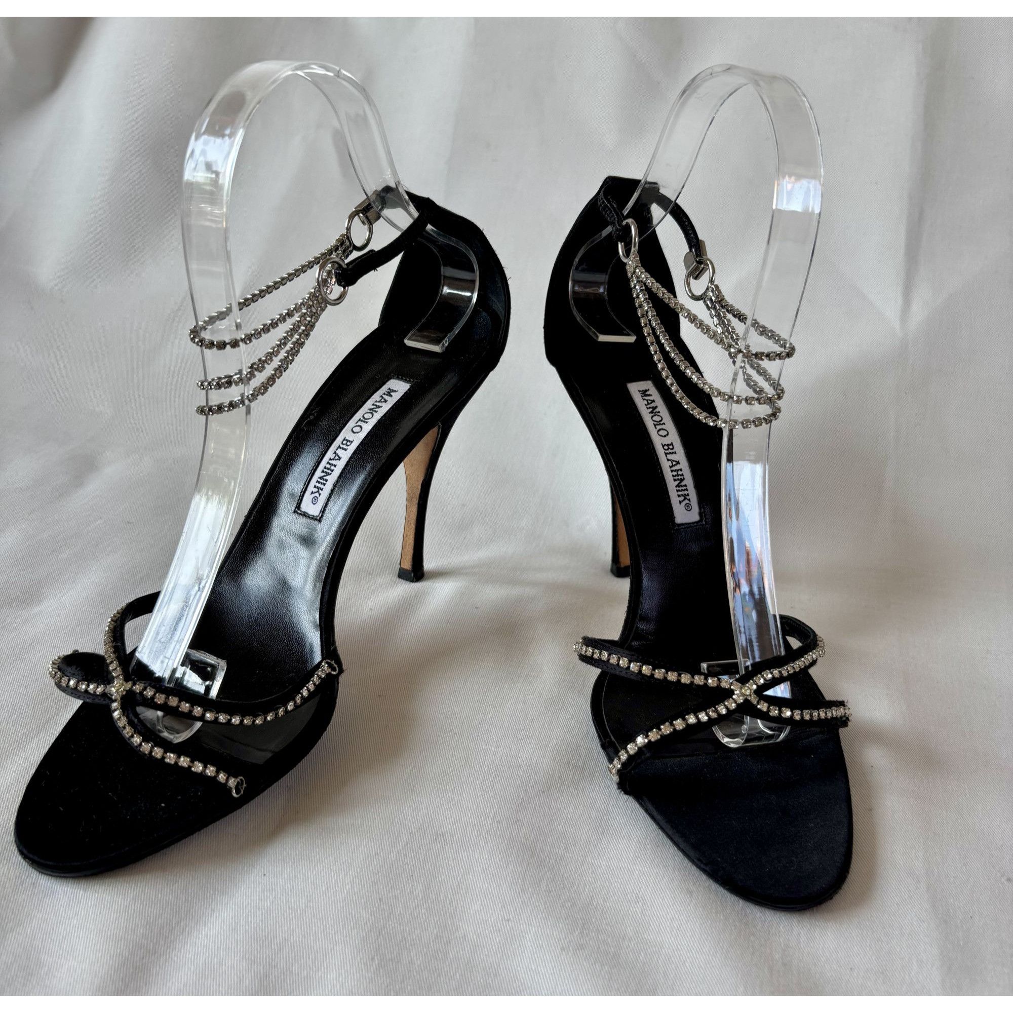 Manolo Blahnik Manolo Blahnik crystal pumps Size US 6.5 / IT 36.5 - 1 Thumbnail