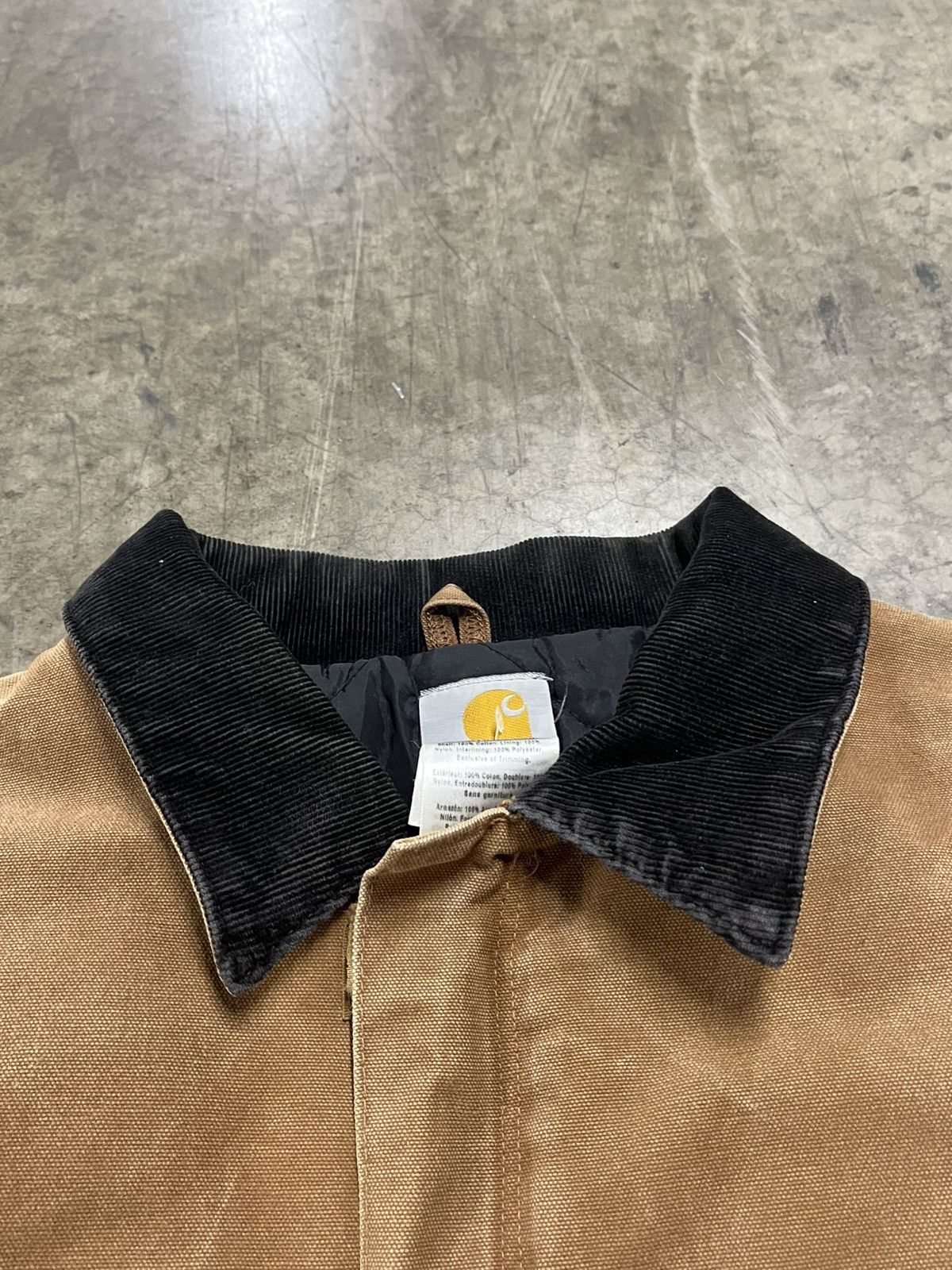 Carhartt × Vintage Carhartt c26 Brn vintage canvas jacket workwear hype rare Size US XXL / EU 58 / 5 - 13 Thumbnail