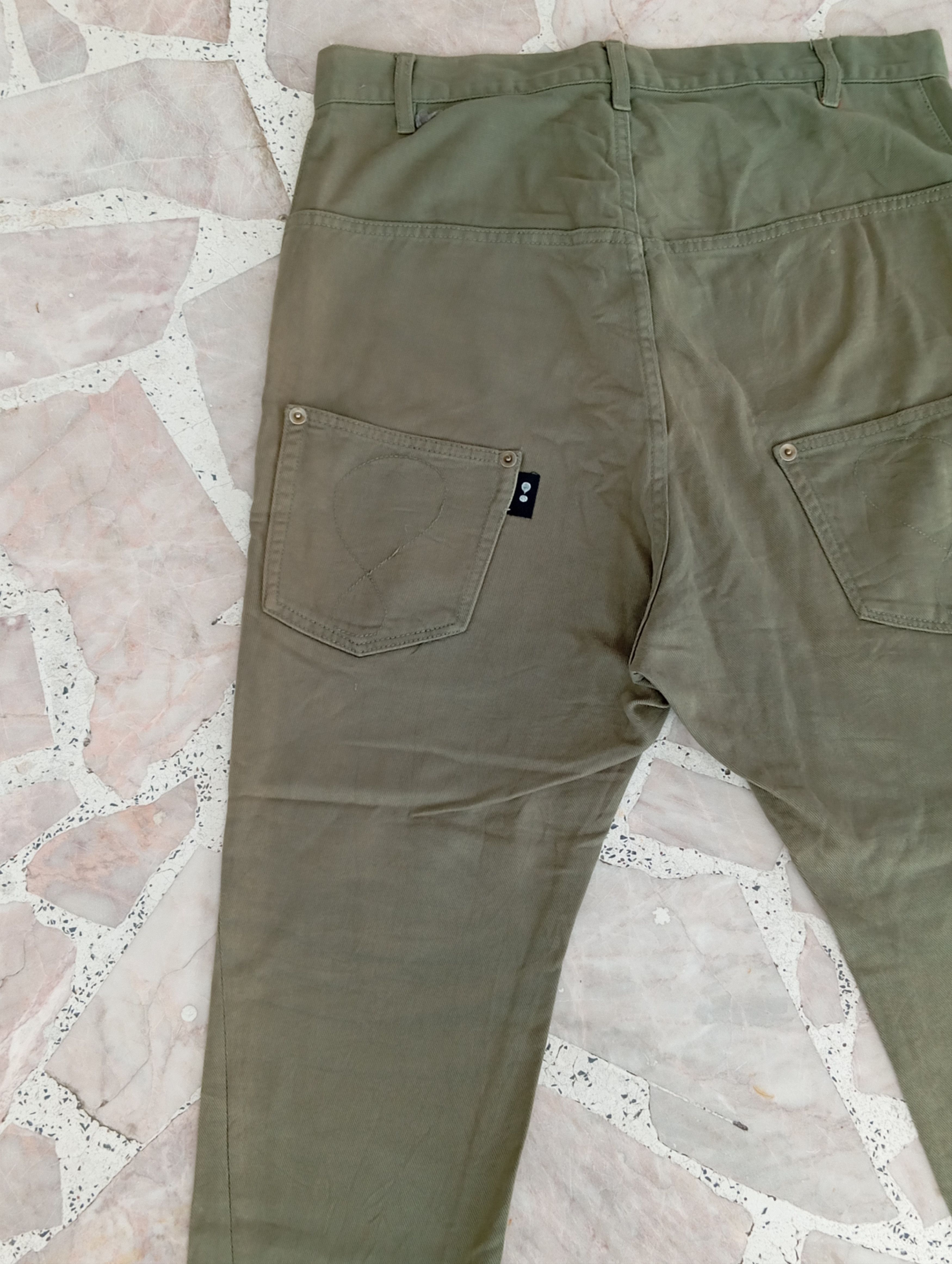 Issey Miyake × Japanese Brand Jevous Enprie Olive Pants Size US 34 / EU 50 - 11 Thumbnail