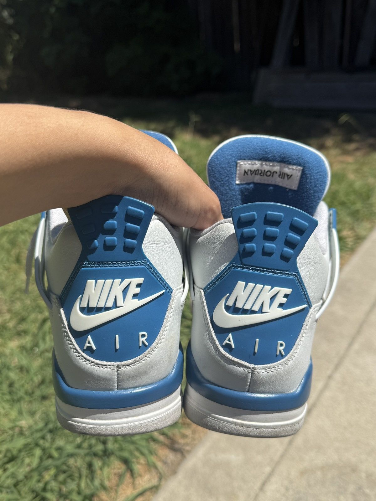 Jordan Brand Air Jordan 4 Military Blue 2024 Size US 9 / EU 42 - 4 Thumbnail