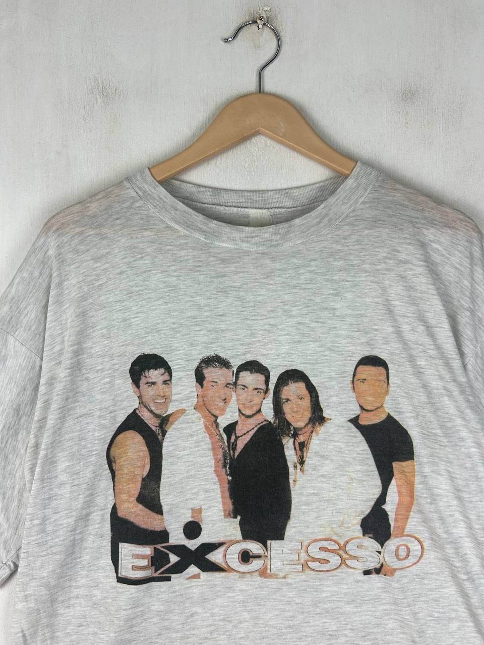 Band Tees × Vintage Vintage Excesso Band T-Shirt – 90s Latin Pop Graphic Size US L / EU 52-54 / 3 - 3 Thumbnail