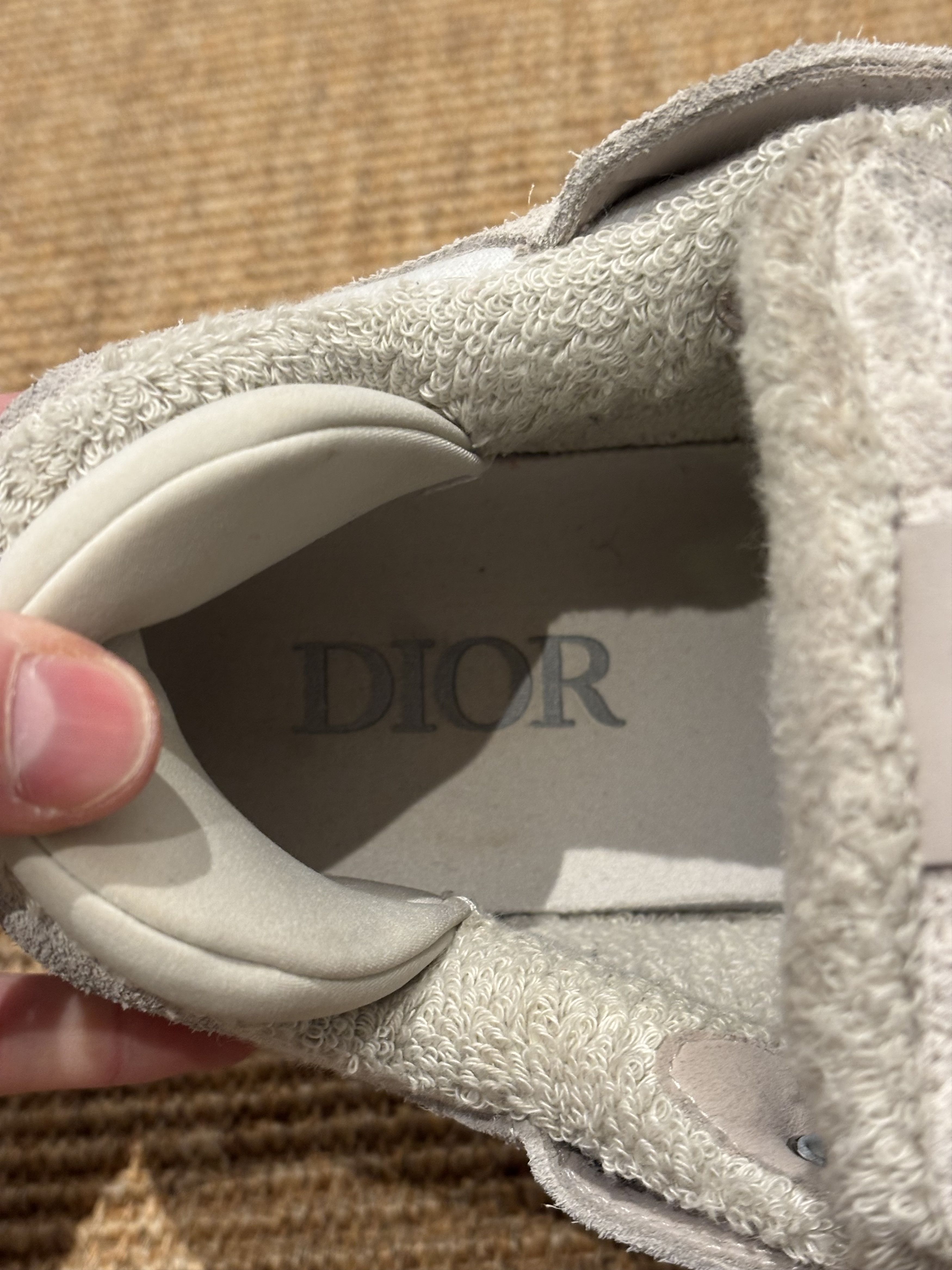Dior Basket de luxe Dior B9S skater ERL daim crème en tbe Size US 9 / EU 42 - 13 Thumbnail