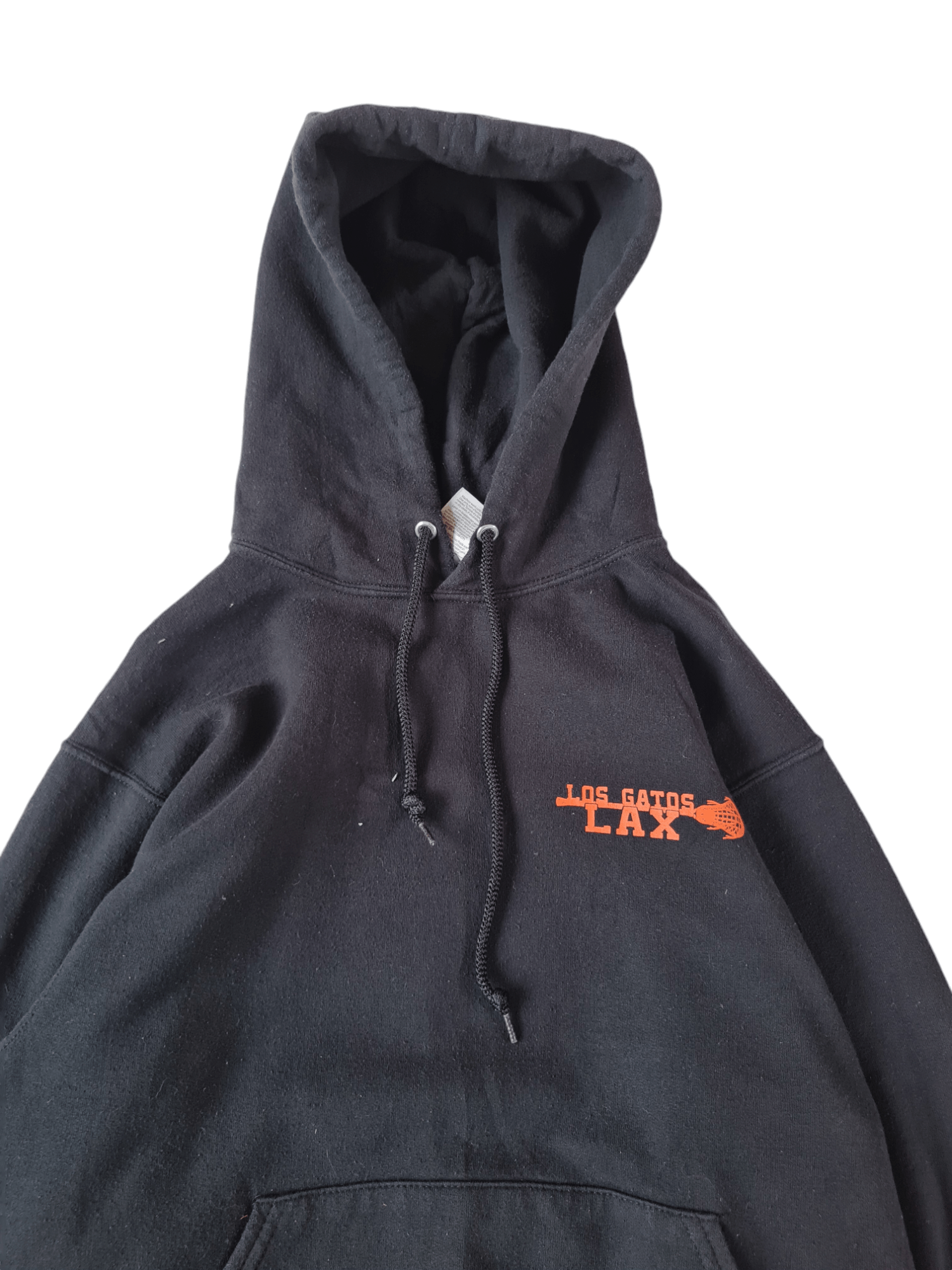 Jerzees × Vintage Vtg Hoodie Los Gatos Lax Pullover Size US S / EU 44-46 / 1 - 4 Thumbnail