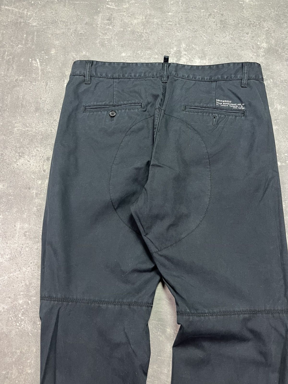 Dsquared2 Dsquared2 Drop Crotch Cargo Style Chino Pants 52 Size US 36 / EU 52 - 10 Thumbnail