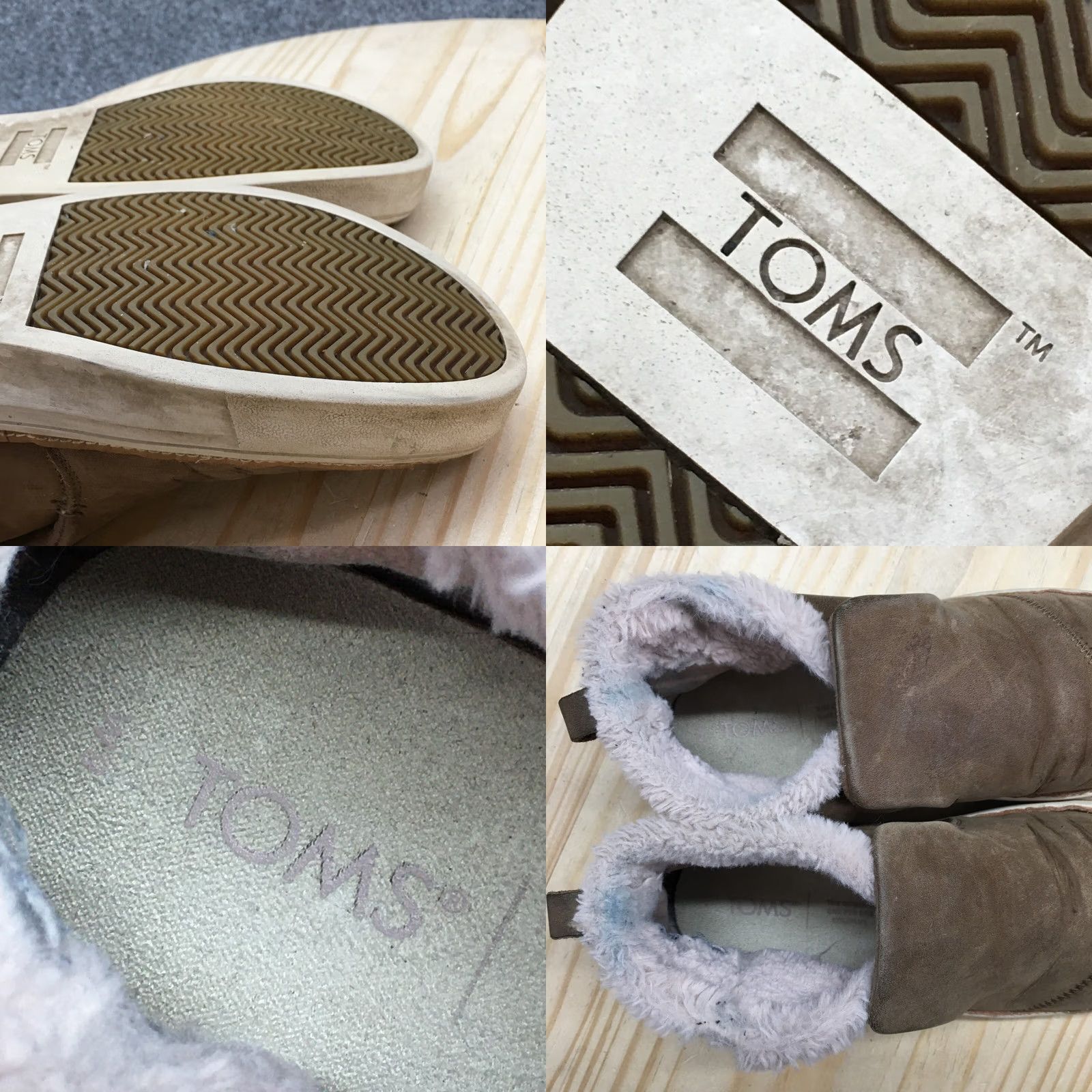 Toms TOMS Paxton Casual Mid Top Sneakers Brown Leather Slip On Womens Shoes - 9, Flat, Rubber Outsole, Breathable, Comfortable, Walking Casual Shoes Size M / US 6-8 / IT 42-44 - 9 Thumbnail