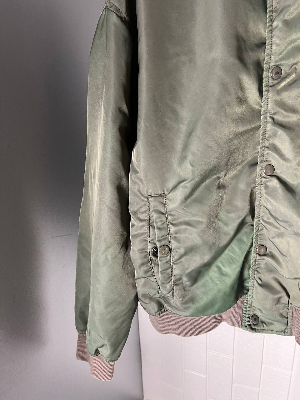 Allsaints VINTAGE ALLSAINTS KITSON BOMBER JACKET MILITARY JAPANESE Y2K Size US L / EU 52-54 / 3 - 4 Thumbnail