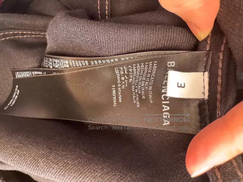 Balenciaga Balenciaga Denim Jacket Size US L / EU 52-54 / 3 - 4 Thumbnail