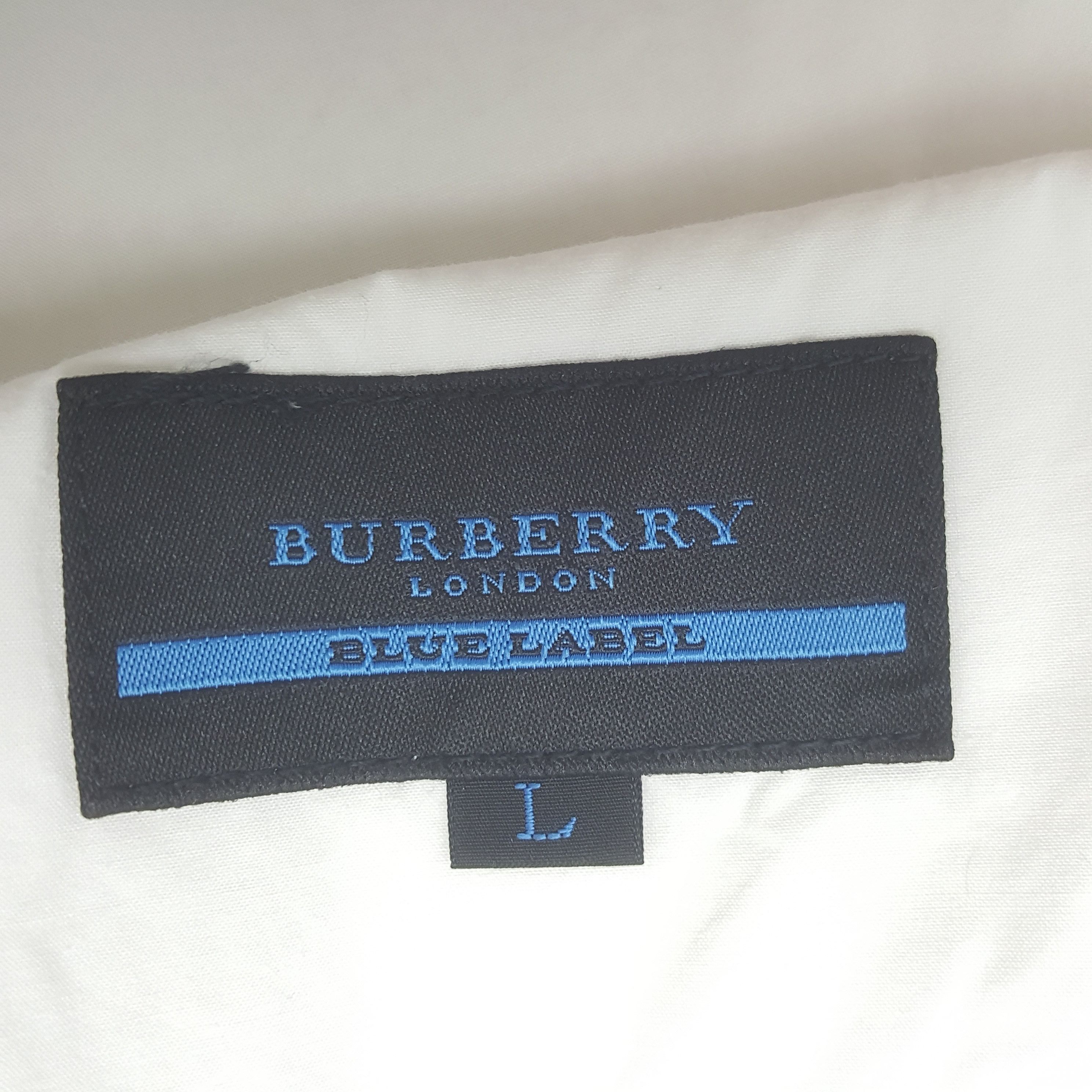 Burberry Vintage Burberry London Blue Label Custom Logo Zipper Jacket Size L / US 10 / IT 46 - 9 Thumbnail