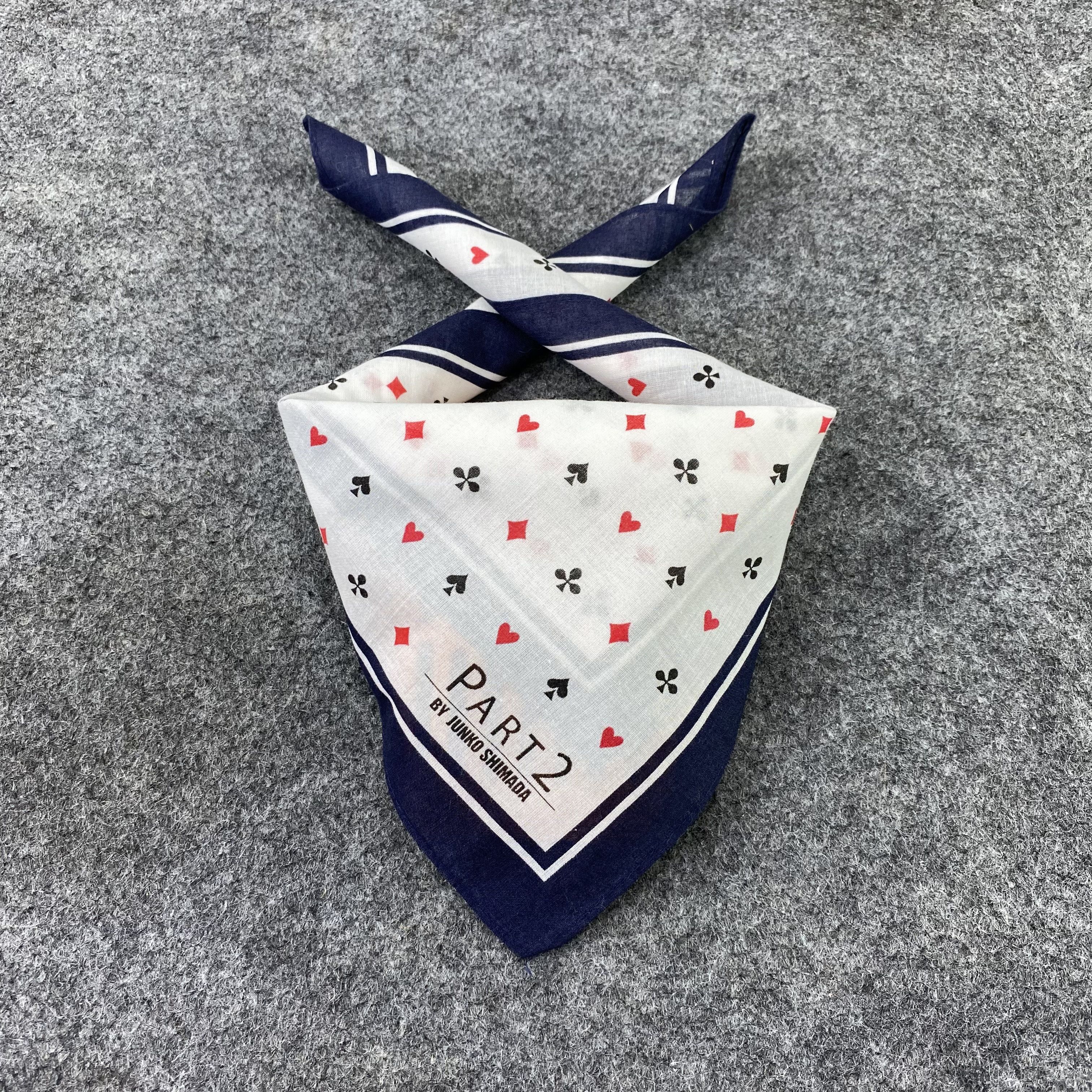 Japanese Brand Part 2 By Junko Shimada Handkerchief / Neckerchief - B532 Size ONE SIZE - 2 Thumbnail