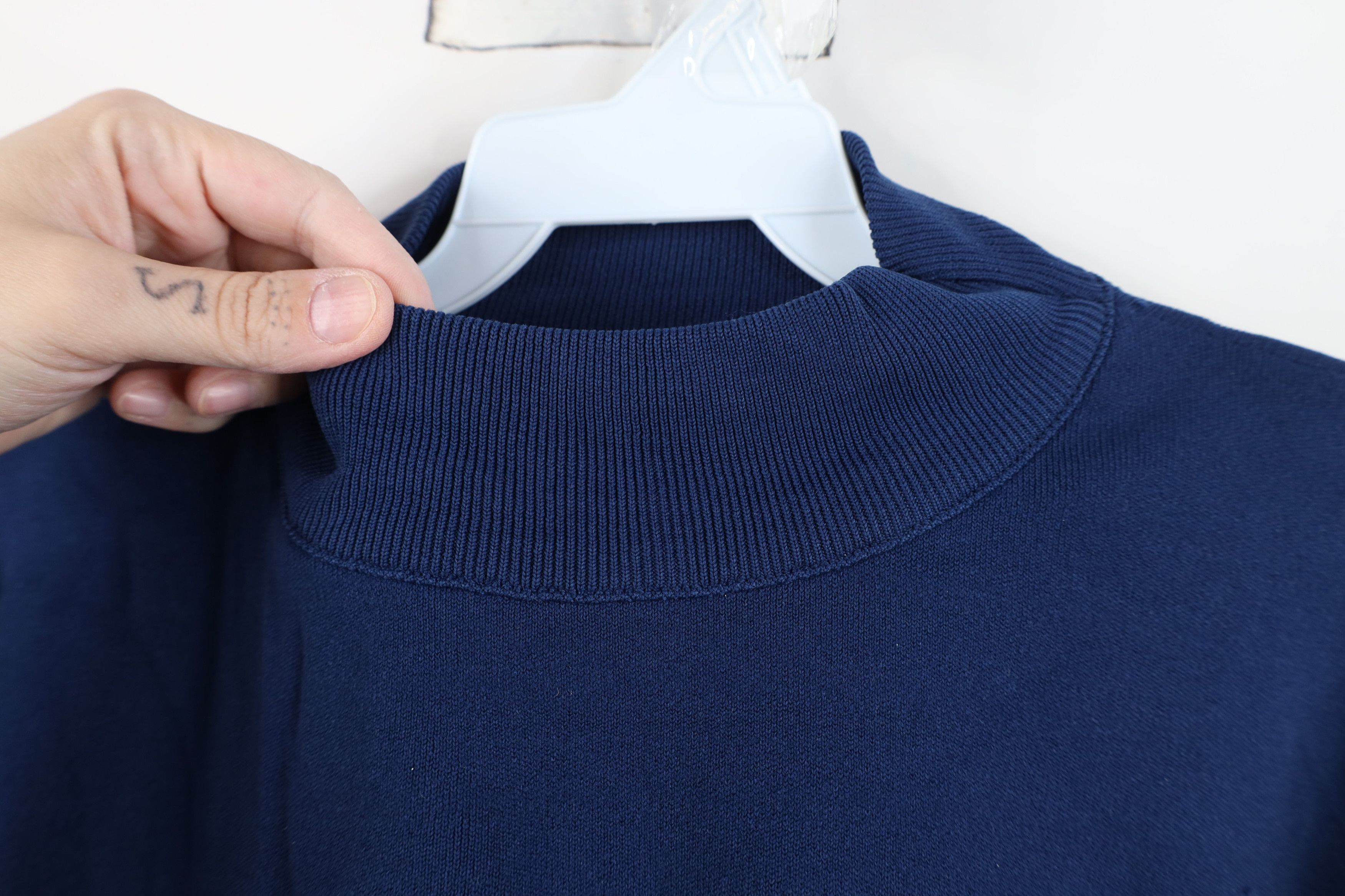 Vintage Vintage 50s 60s Ban Lon Mock Neck Short Sleeve T-Shirt USA Size US M / EU 48-50 / 2 - 4 Thumbnail