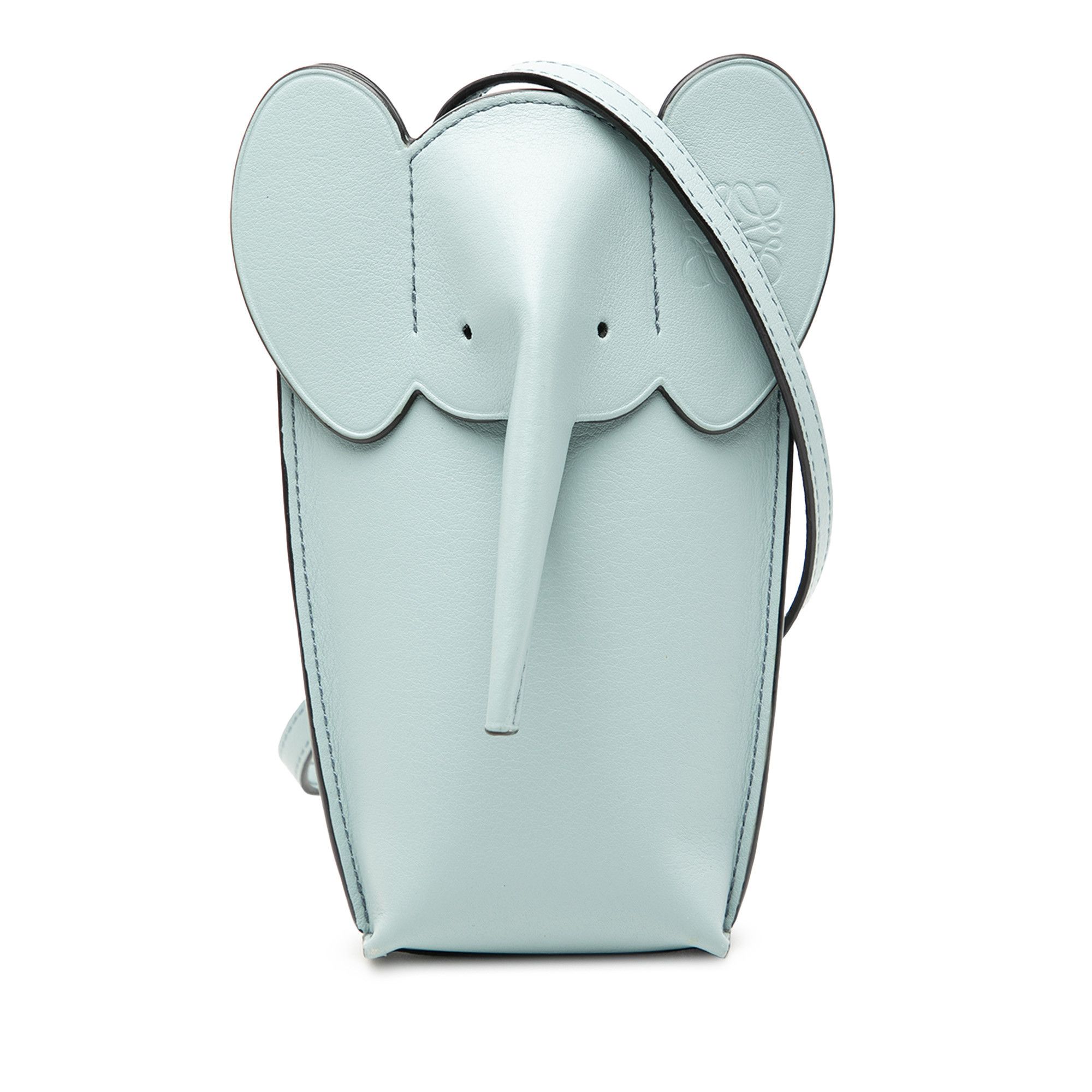 Loewe LOEWE Leather Elephant Pocket Crossbody Size ONE SIZE - 1 Thumbnail