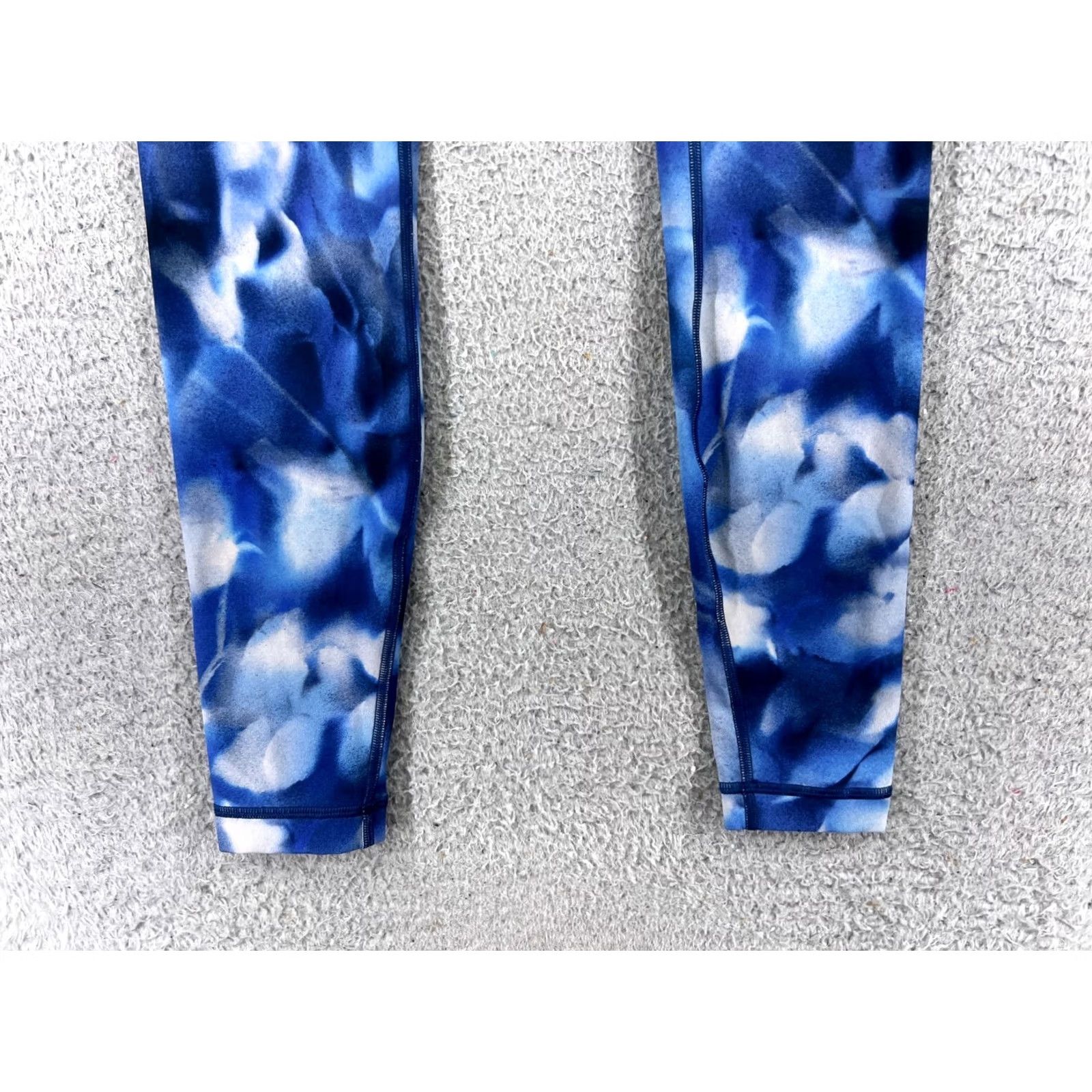 Lululemon Lululemon Wunder Under Pants Womens 4 Blue Hi-Rise 28" Luon W5AP7S Tight Stretch Athletic Yoga Size 27" / US 4 / IT 40 - 2 Thumbnail
