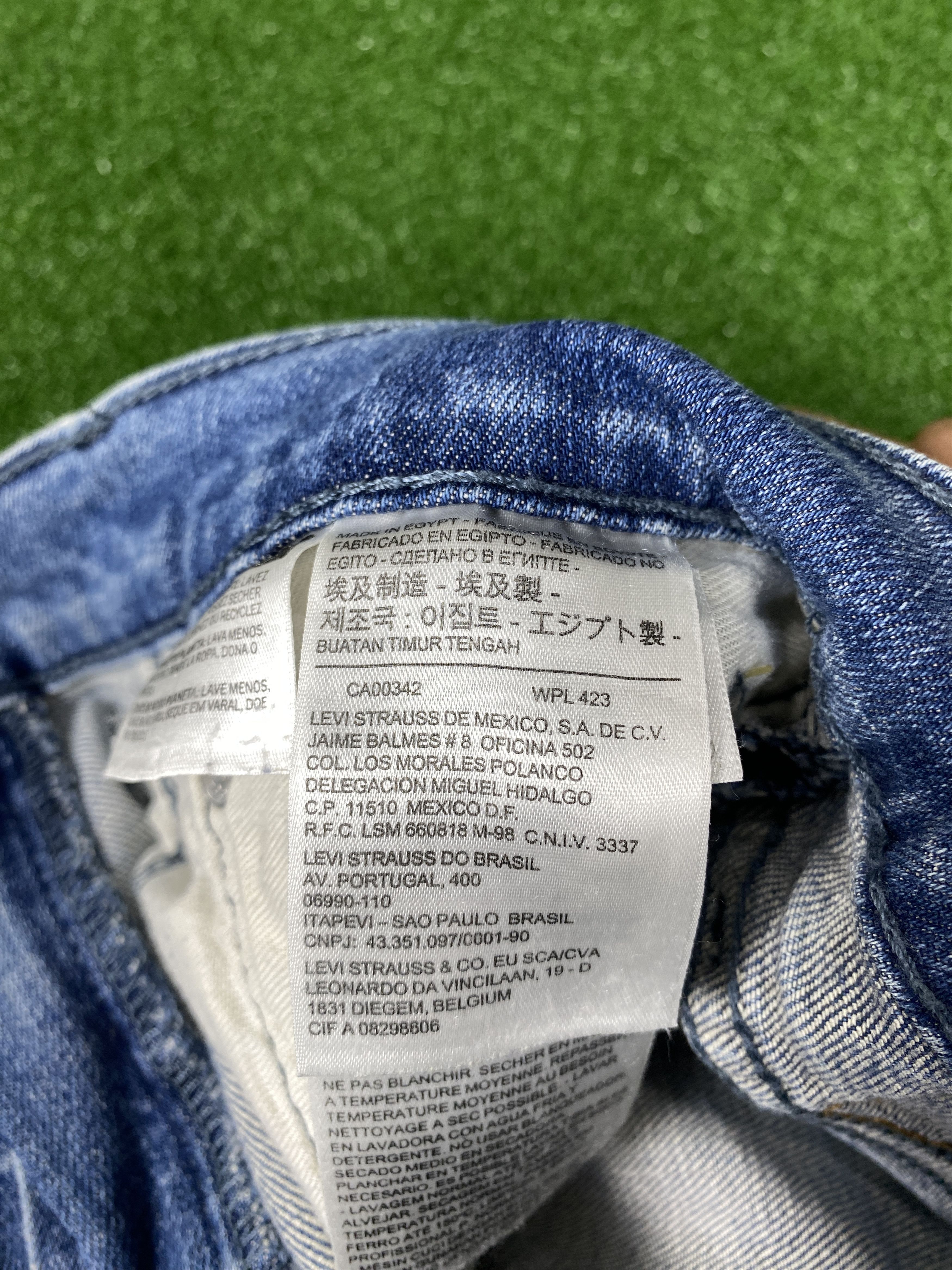 Levi's × Vintage Vintage Levis 514 Faded Blue Denim CP0031 Size US 32 / EU 48 - 10 Thumbnail