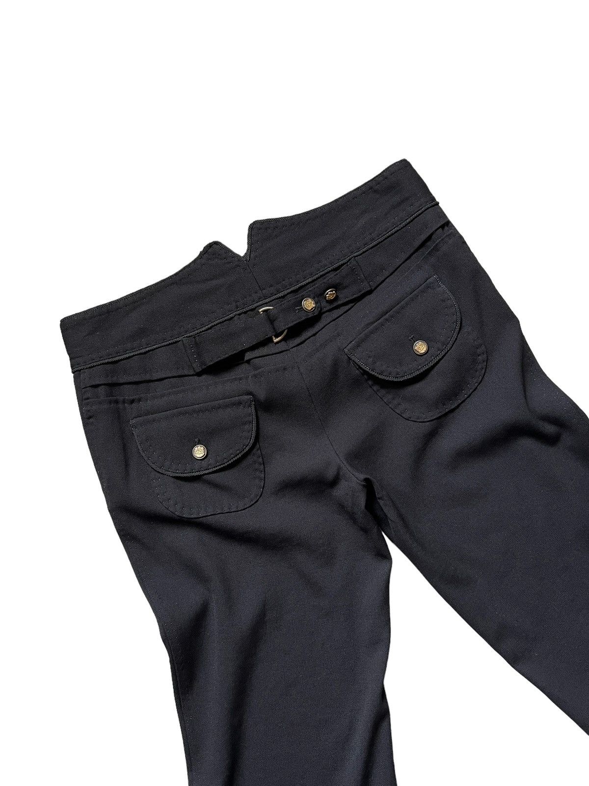 Dolce & Gabbana Dolce & Gabbana US Navy Inspired Wool Pants Size 32" / US 10 / IT 46 - 8 Thumbnail
