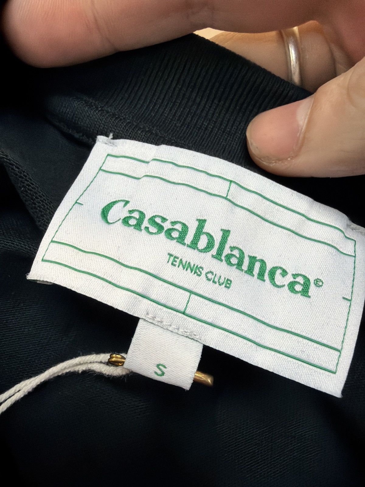Casablanca Casablanca Tennis Club T shirt black Size US S / EU 44-46 / 1 - 5 Thumbnail