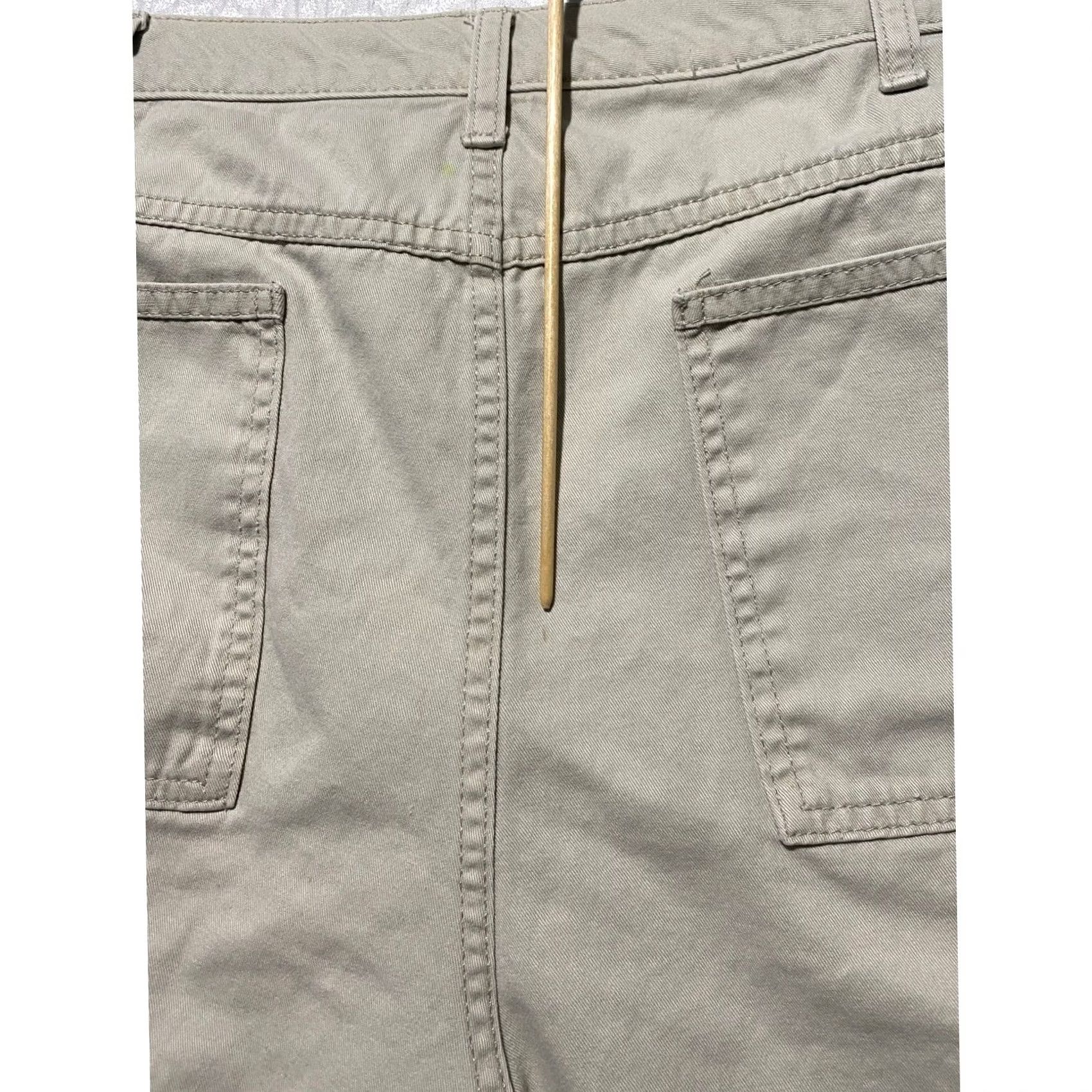 Wrangler Wrangler Mens 36 Tan Khaki Cotton Cargo Shorts Utility Workwear Size US 36 / EU 52 - 4 Thumbnail