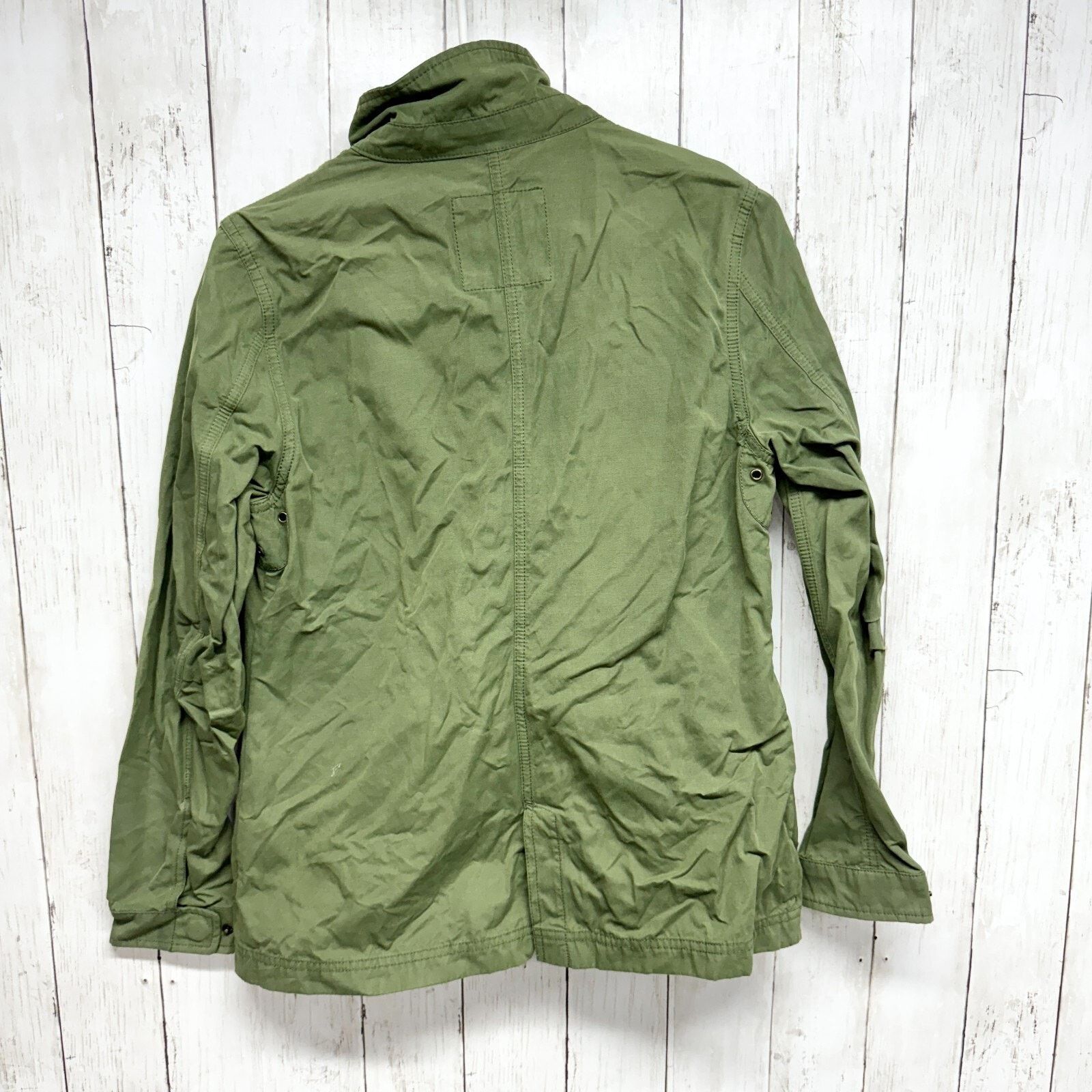 Vineyard Vines Vineyard Vines SM Waxed Canvas Safari Jacket Utility Green Size S / US 4 / IT 40 - 5 Thumbnail