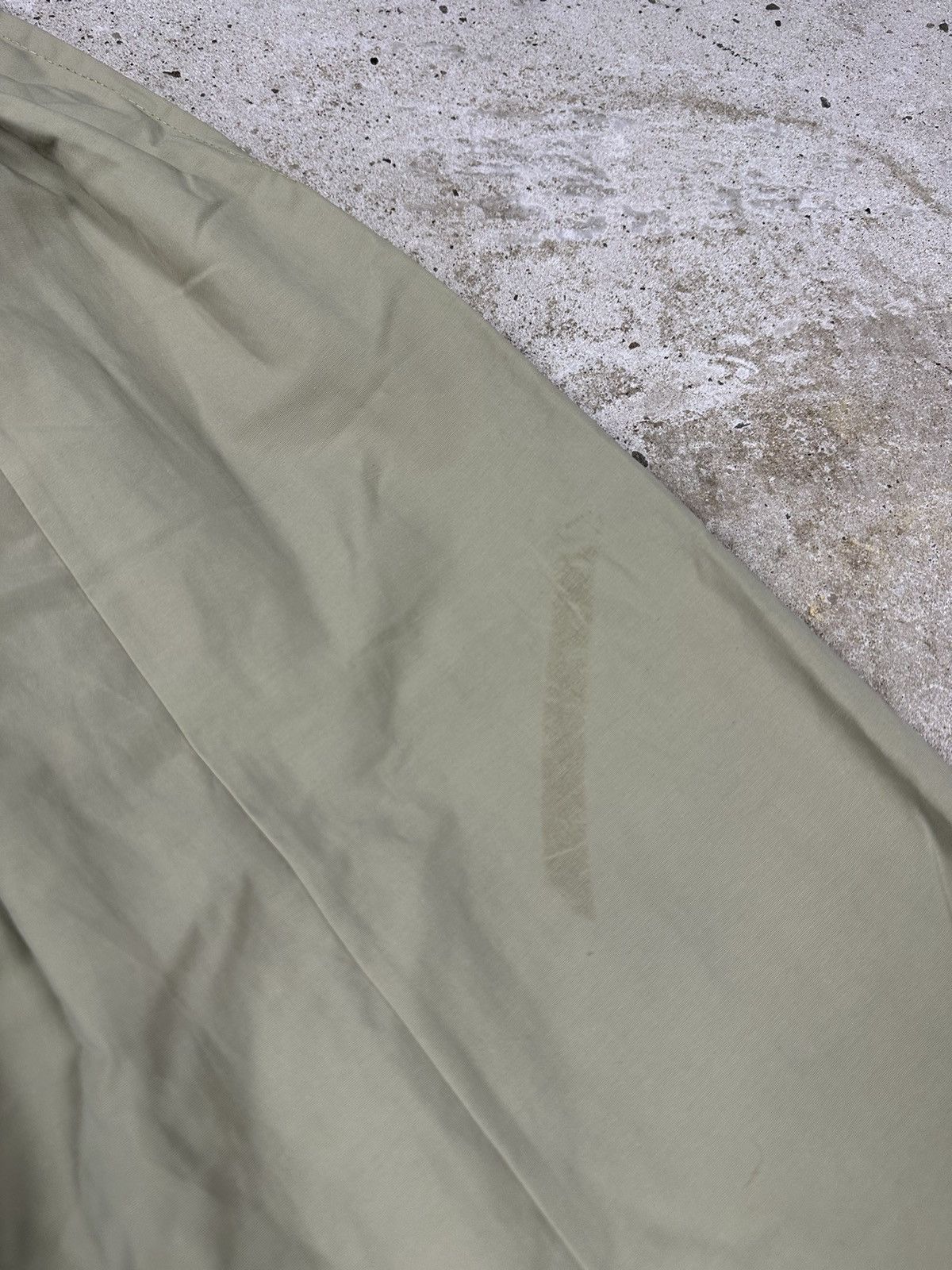 Japanese Brand × Vintage Vintage Y2K Ultra Baggy Cargo Olive Track Pants Loose Size US 33 - 15 Thumbnail