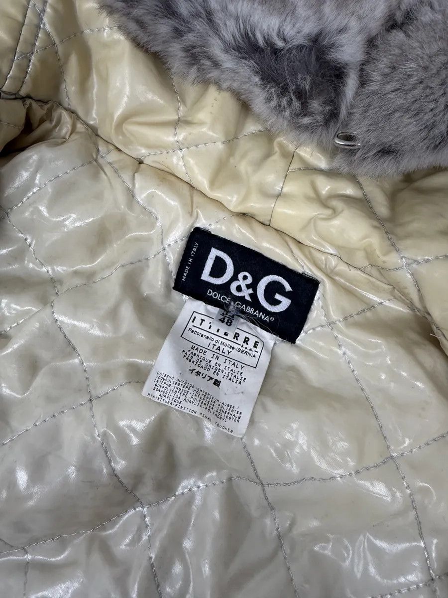 Dolce & Gabbana AW2004 Dolce & Gabbana Grey Aviator Patchwork Bomber Jacket Size US M / EU 48-50 / 2 - 10 Thumbnail